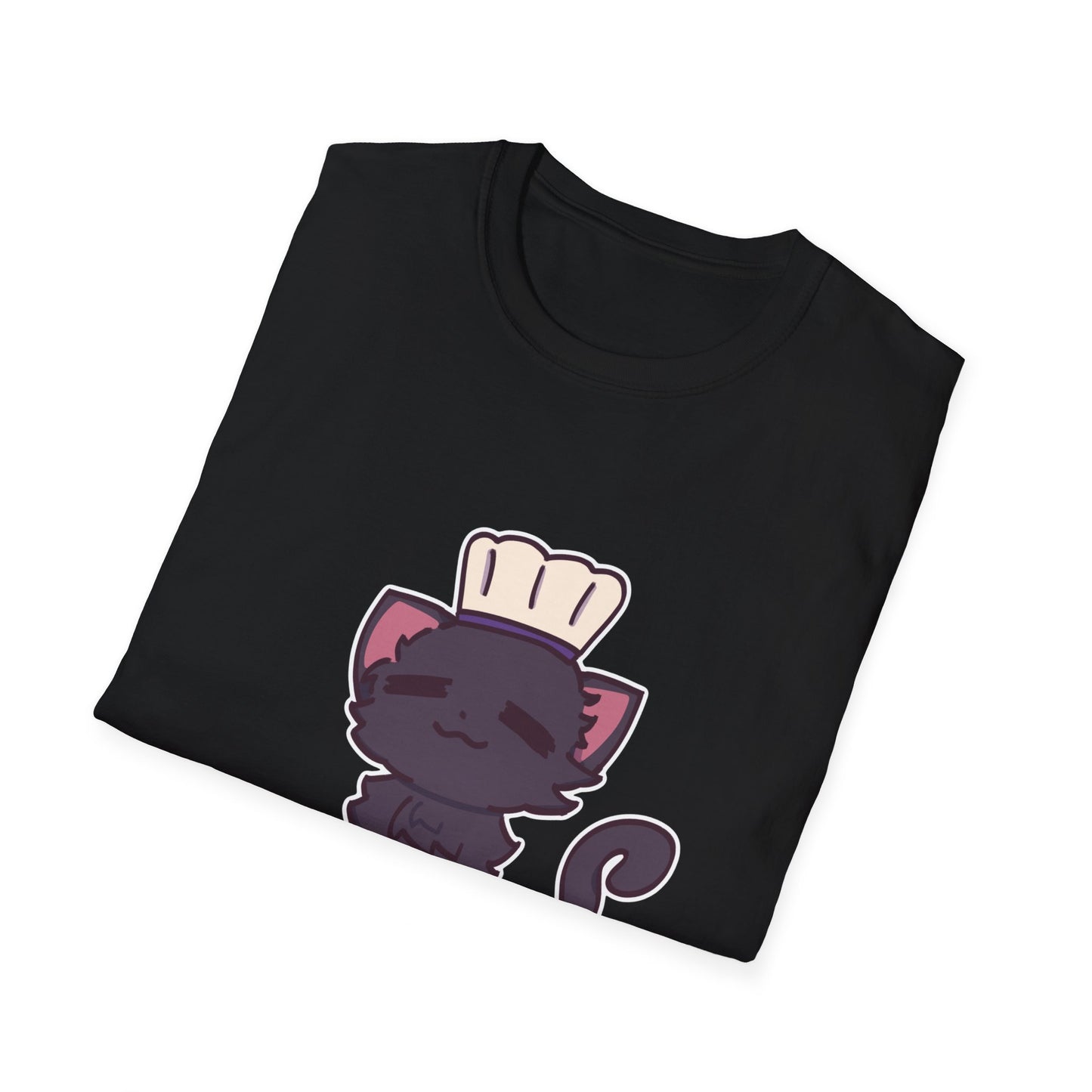 Makin' Biscuits- Black. Unisex Softstyle T-Shirt