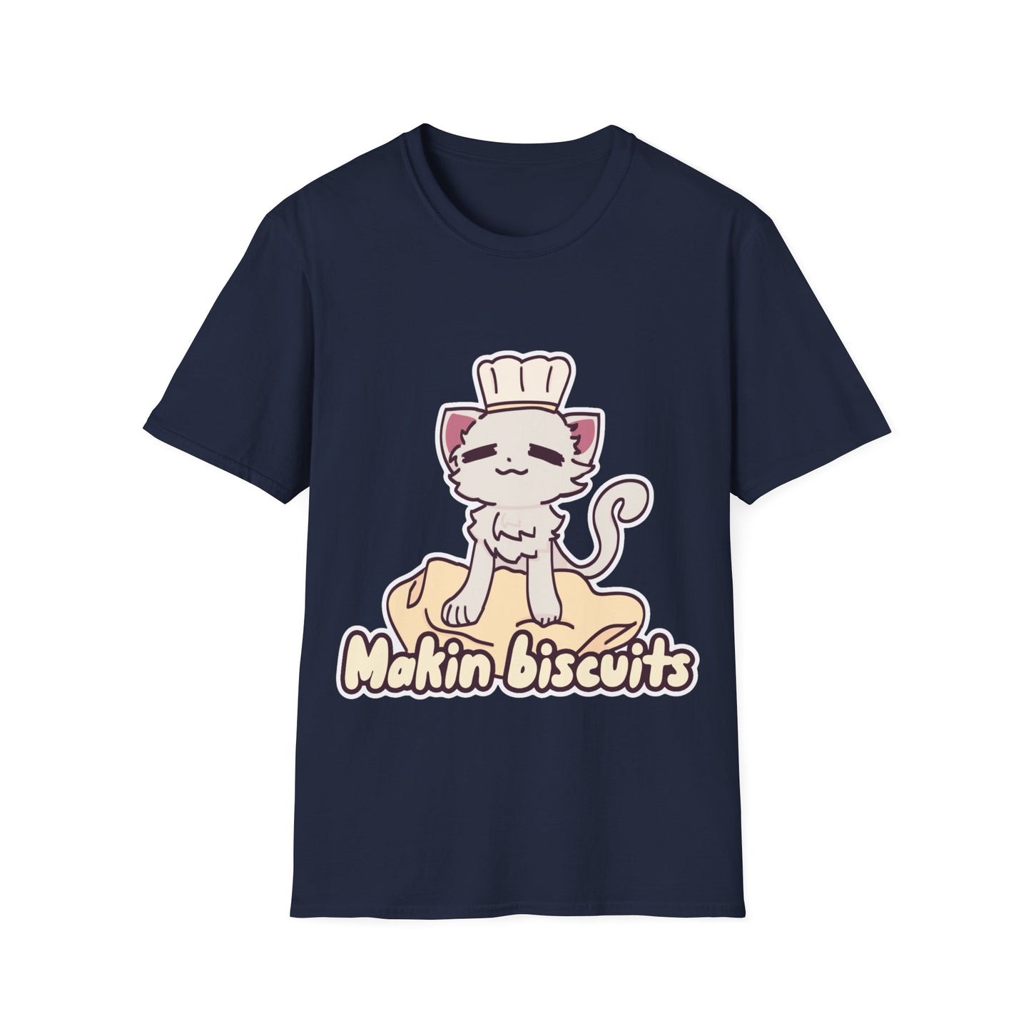 Making Biscuits-Cream. Unisex Softstyle T-Shirt