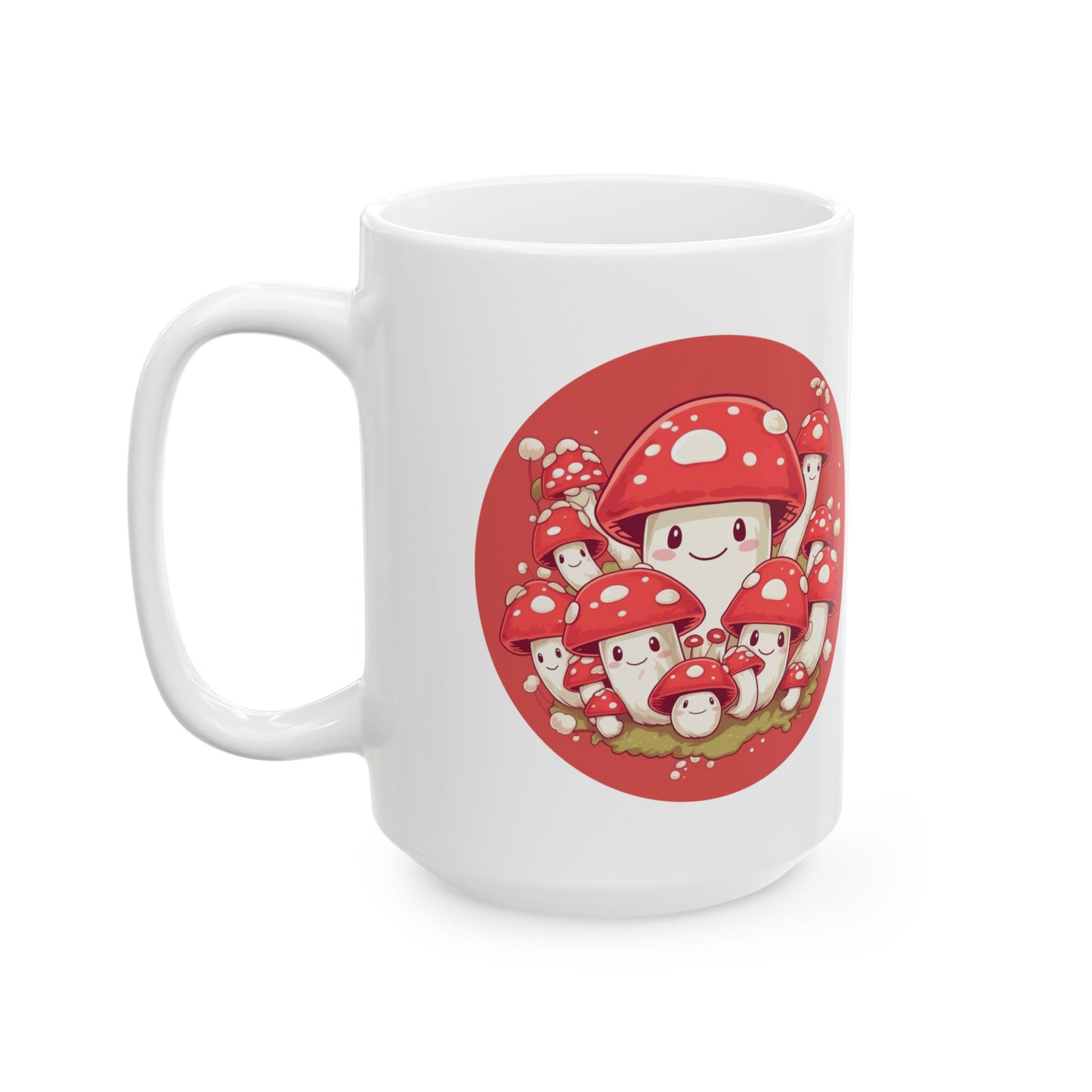 Sassy mushrooms Ceramic Mug, (11oz, 15oz)