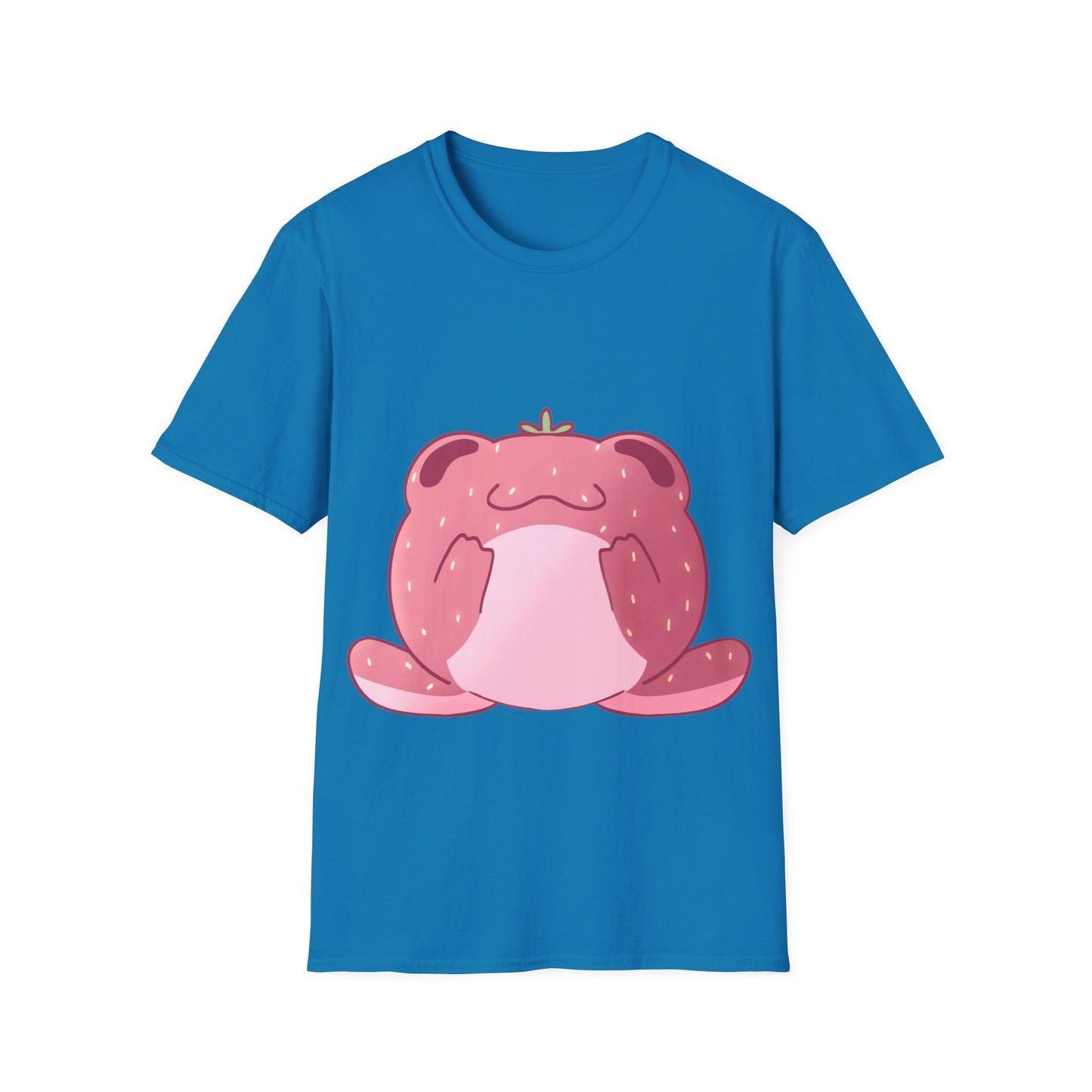 Strawberry Frog-Unisex Softstyle T-Shirt
