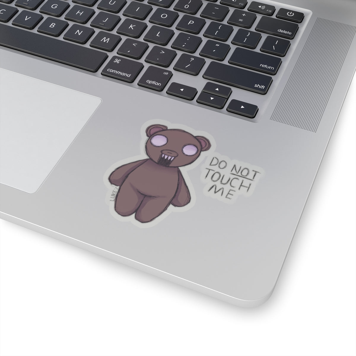 Scary Bear- Kiss Cut Sticker