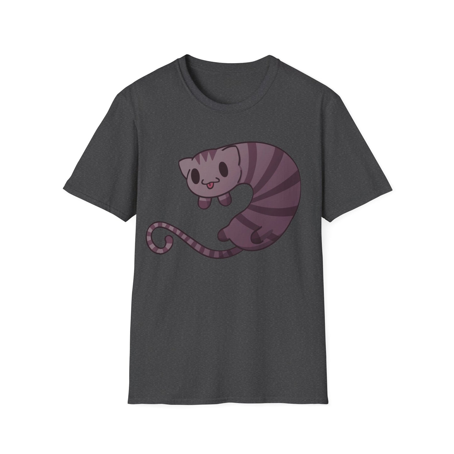Long cat- Unisex Softstyle T-Shirt