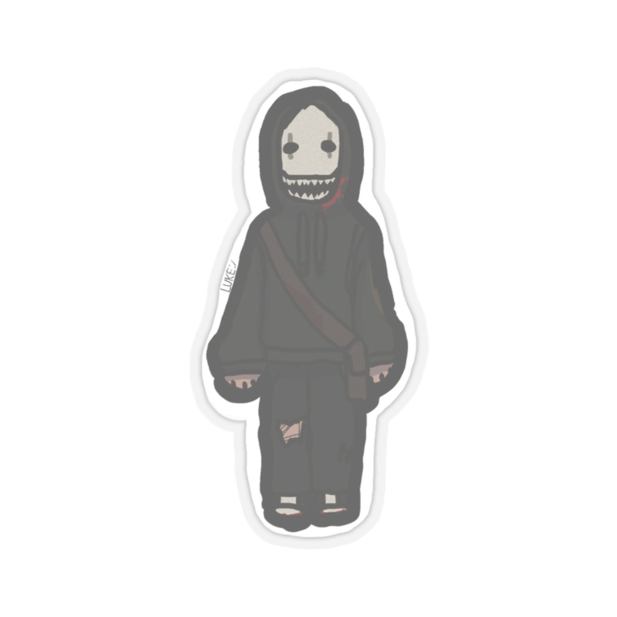 Spooky Kid- Kiss-Cut Sticker