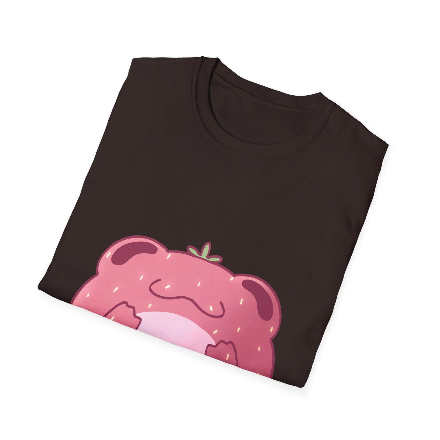 Strawberry Frog-Unisex Softstyle T-Shirt