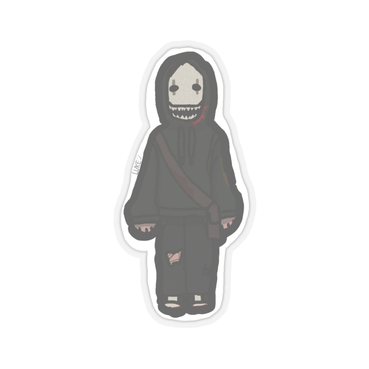 Spooky Kid- Kiss-Cut Sticker