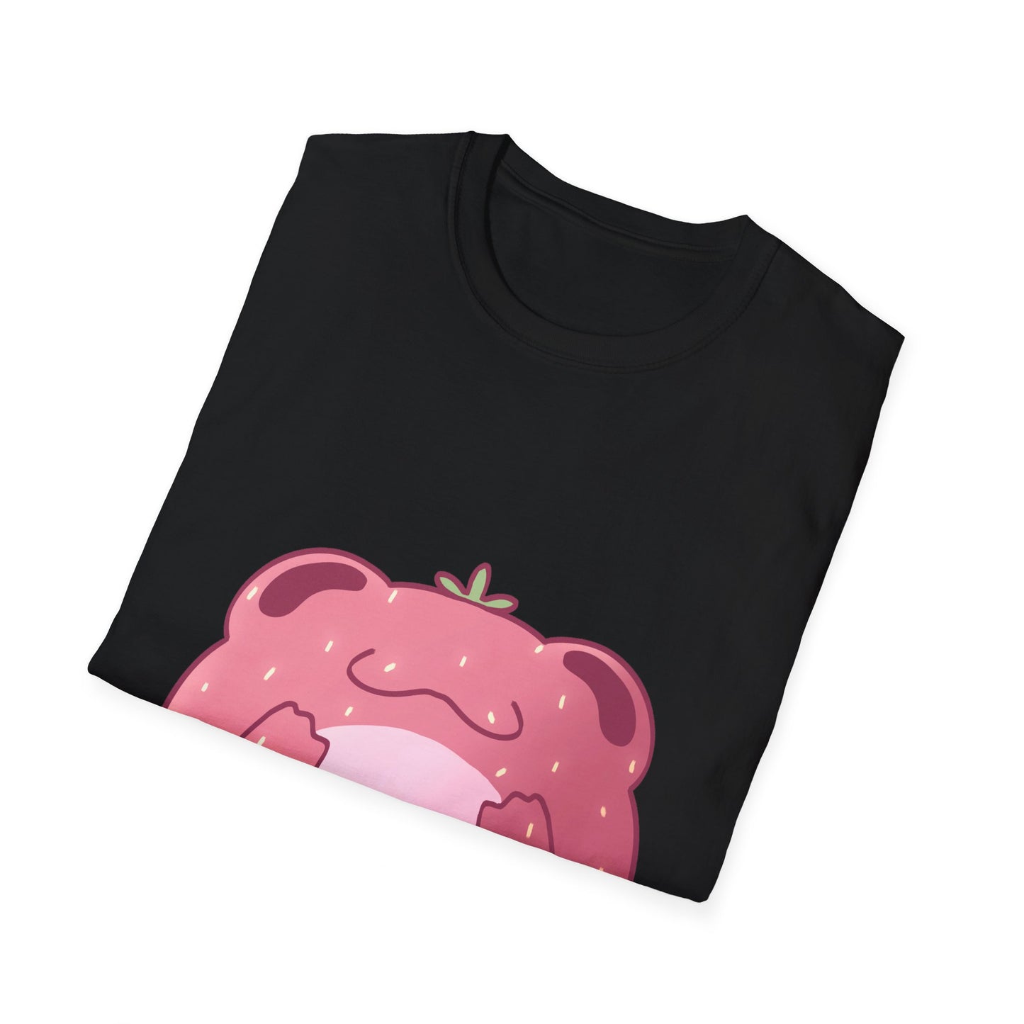 Strawberry Frog-Unisex Softstyle T-Shirt
