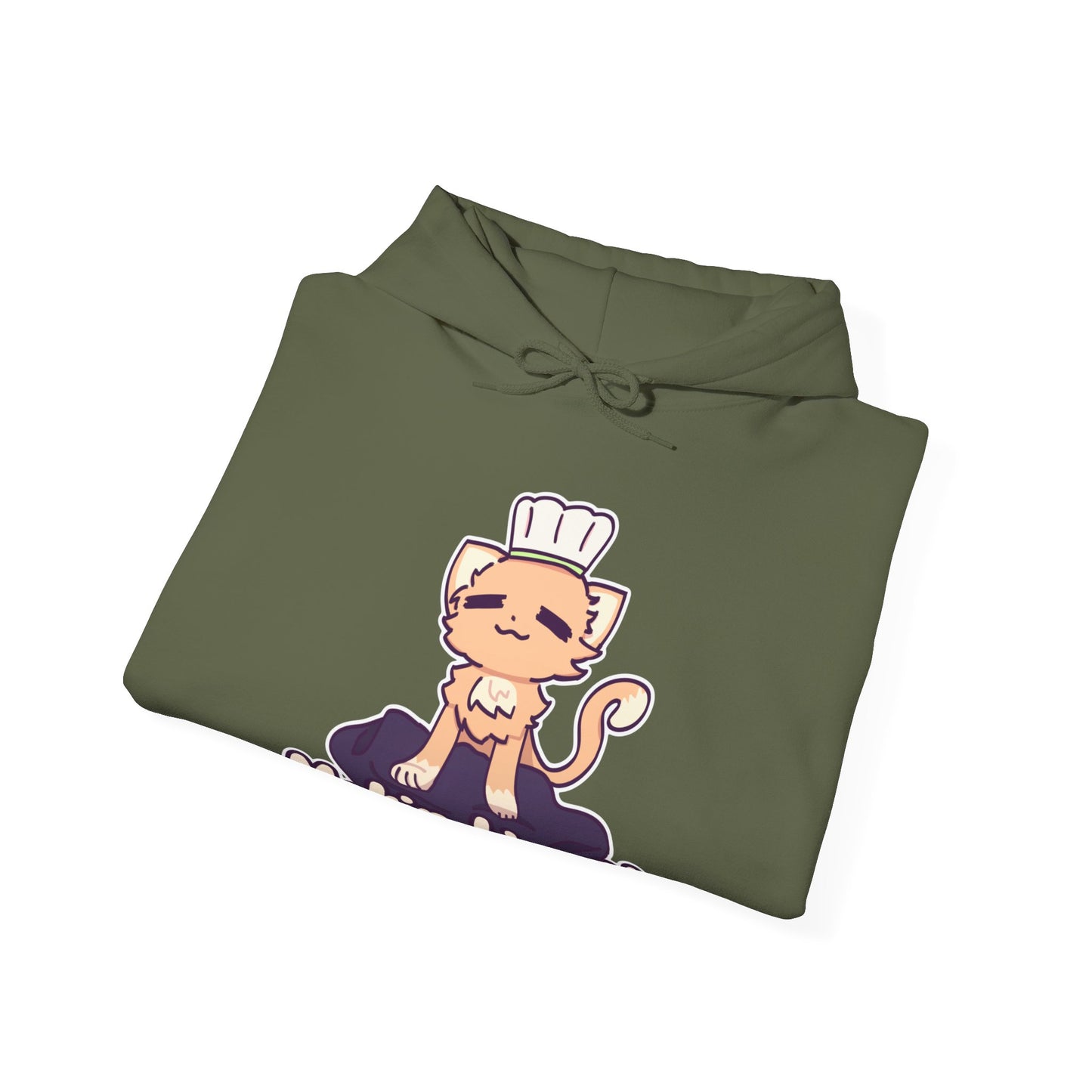 Makin' Biscuits- Orange- Unisex Heavy Blend™ Hooded Sweatshirt
