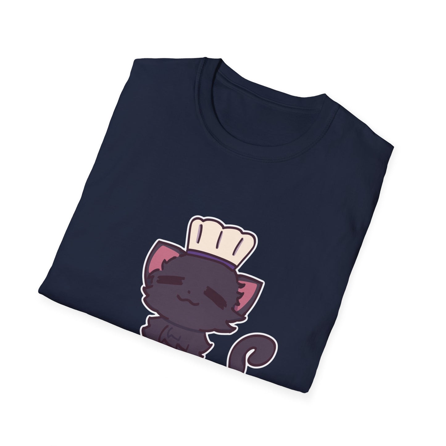 Makin' Biscuits- Black. Unisex Softstyle T-Shirt