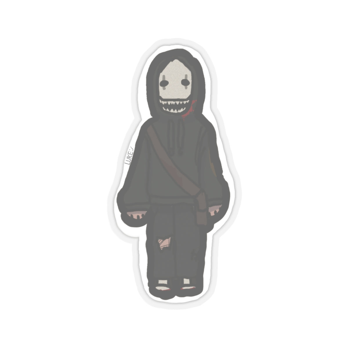 Spooky Kid- Kiss-Cut Sticker