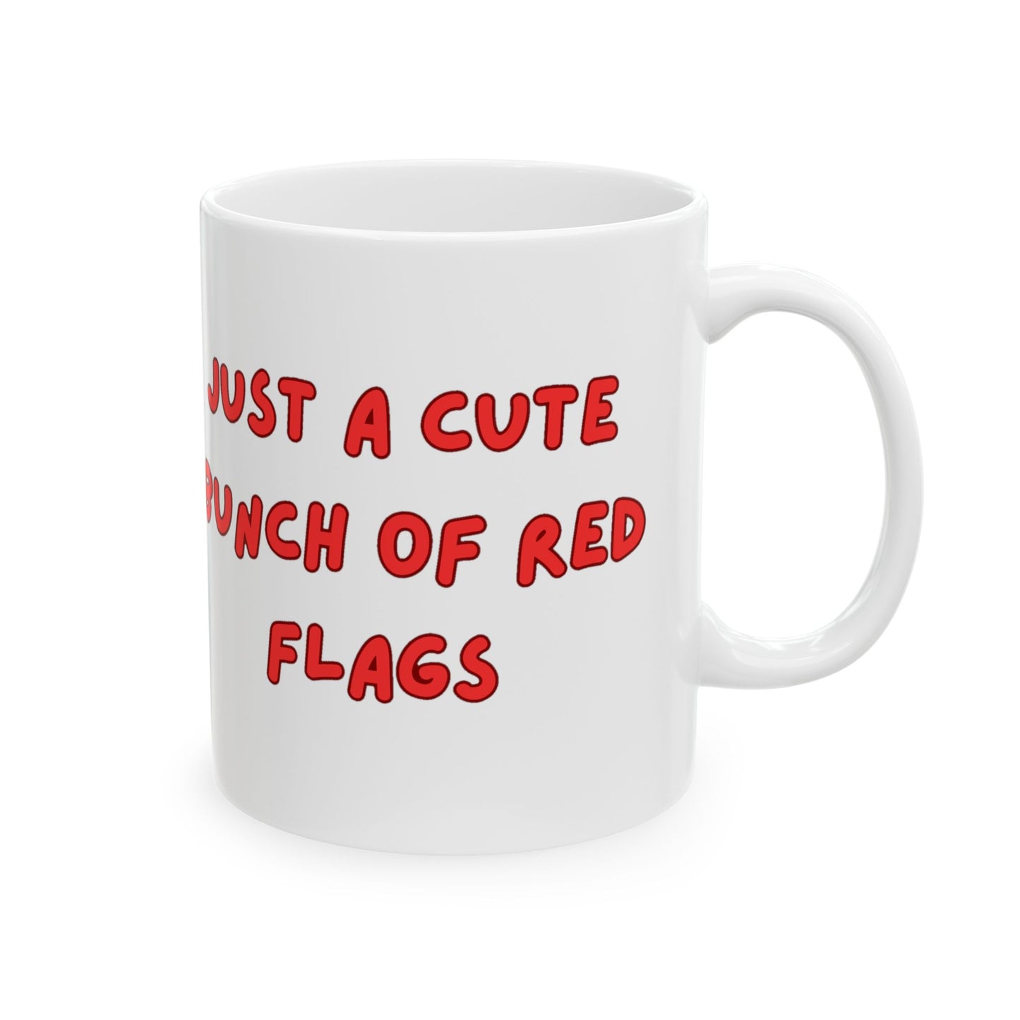 Cute sassy mushroom Ceramic Mug, (11oz, 15oz)