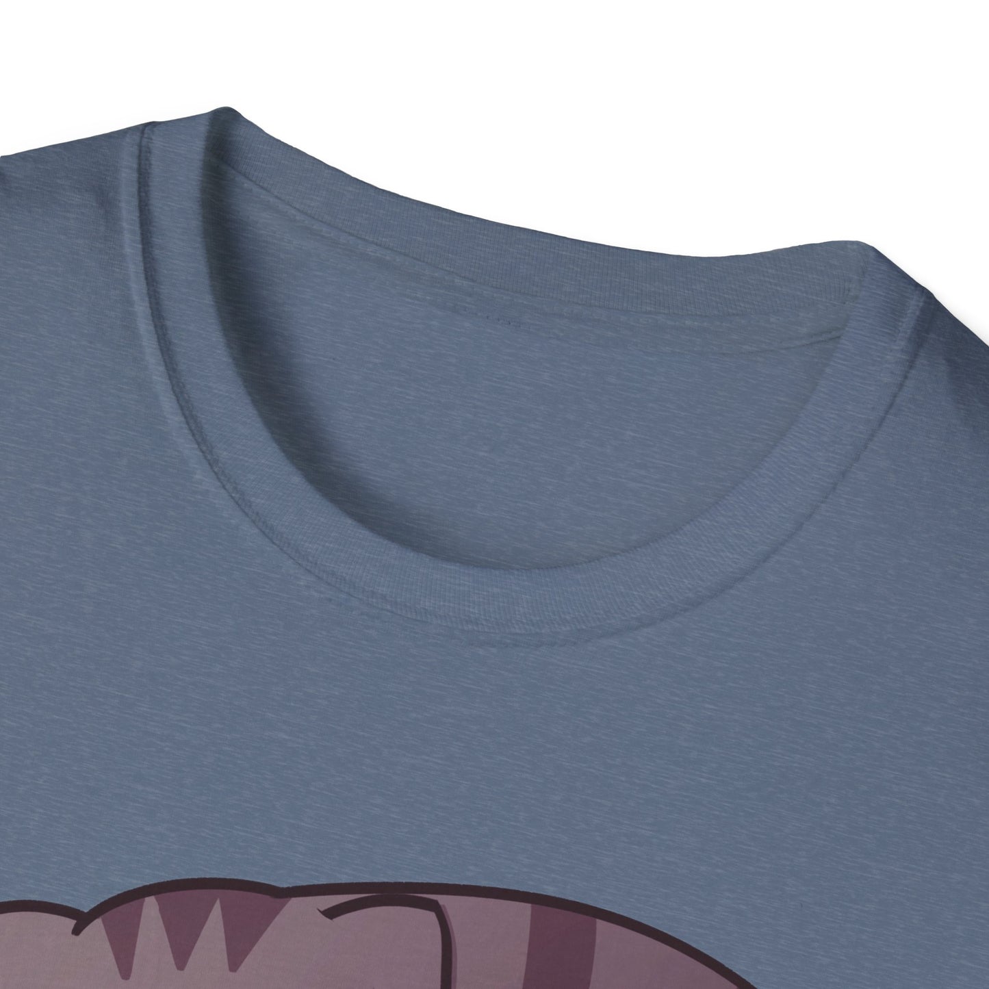 Long cat- Unisex Softstyle T-Shirt
