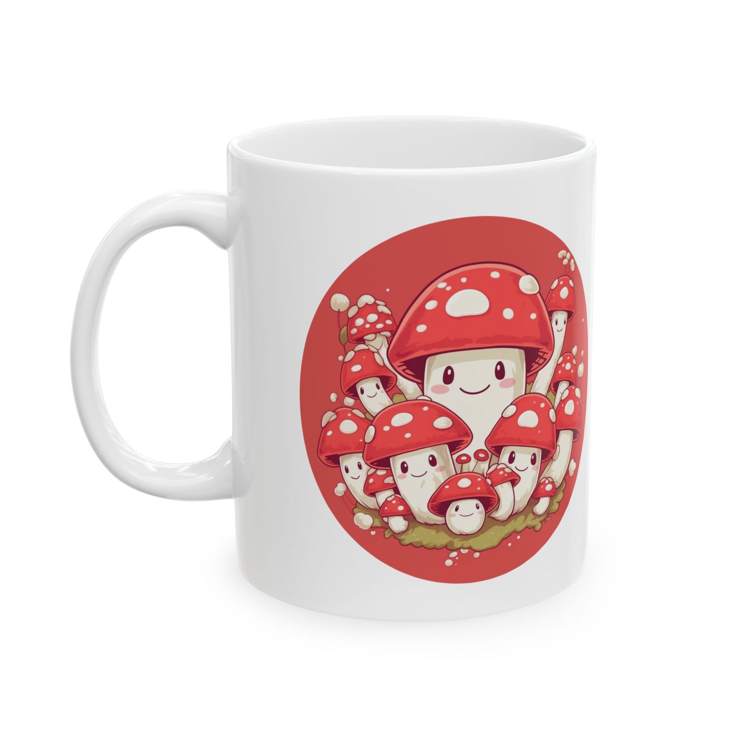 Sassy mushrooms Ceramic Mug, (11oz, 15oz)