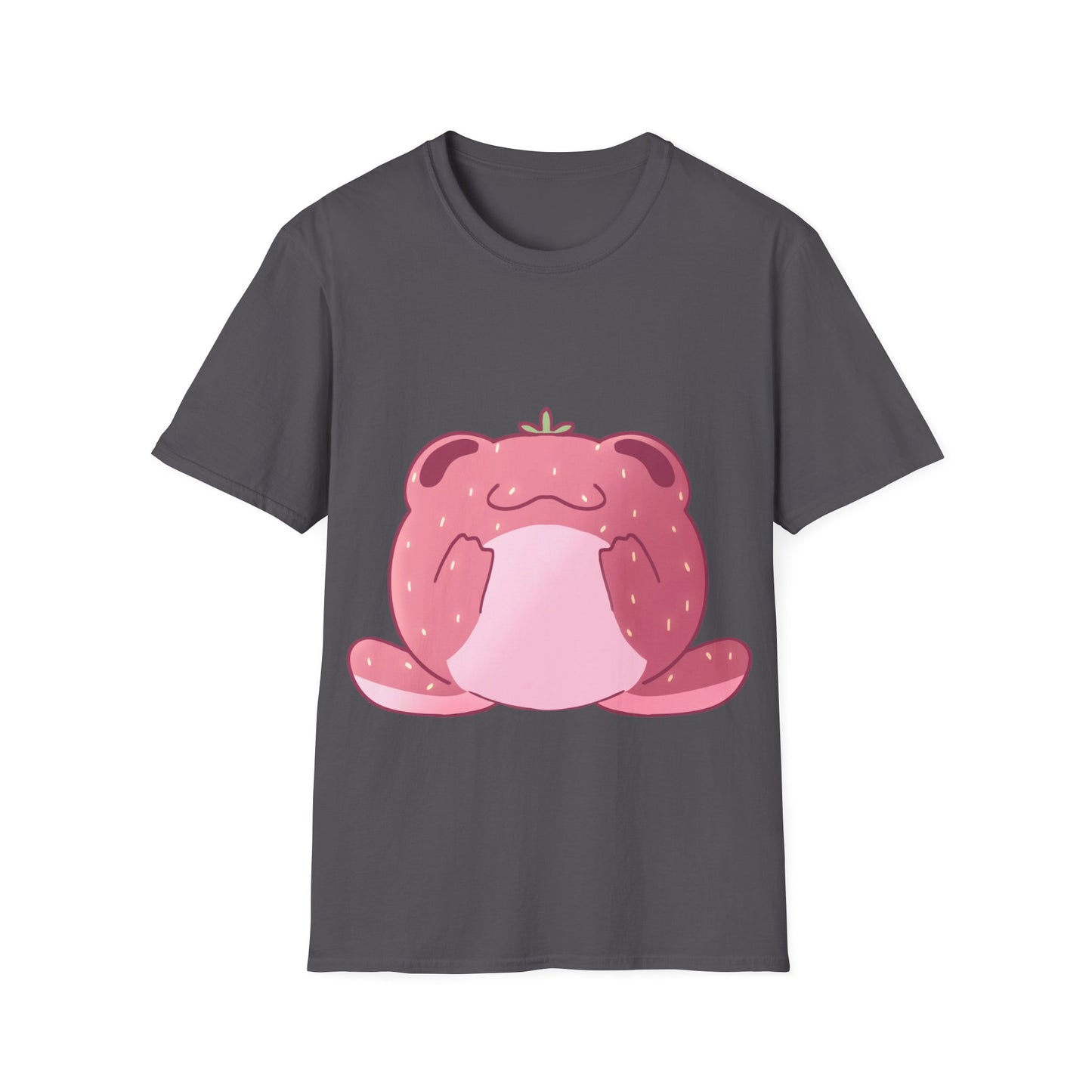 Strawberry Frog-Unisex Softstyle T-Shirt