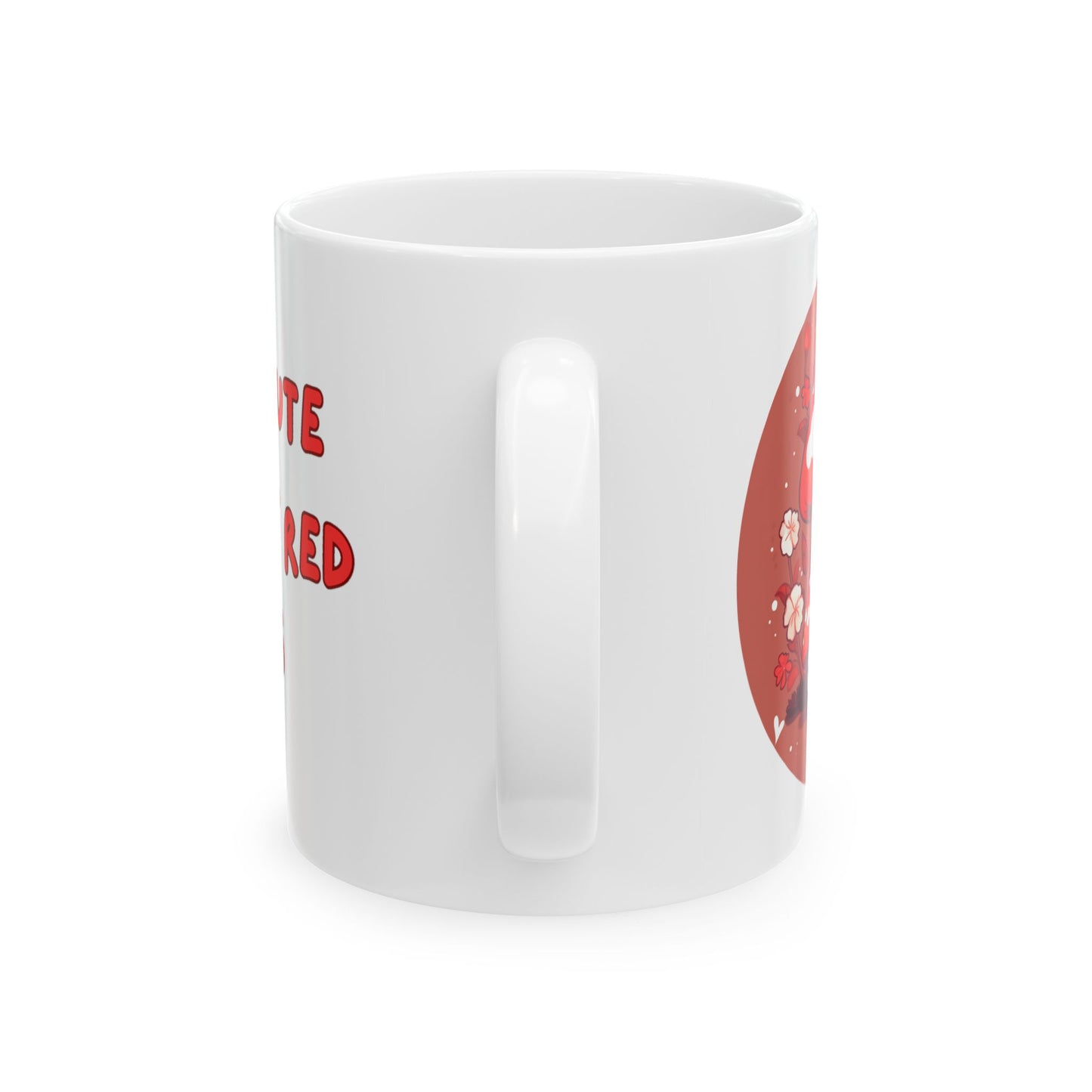 Cute sassy mushroom Ceramic Mug, (11oz, 15oz)