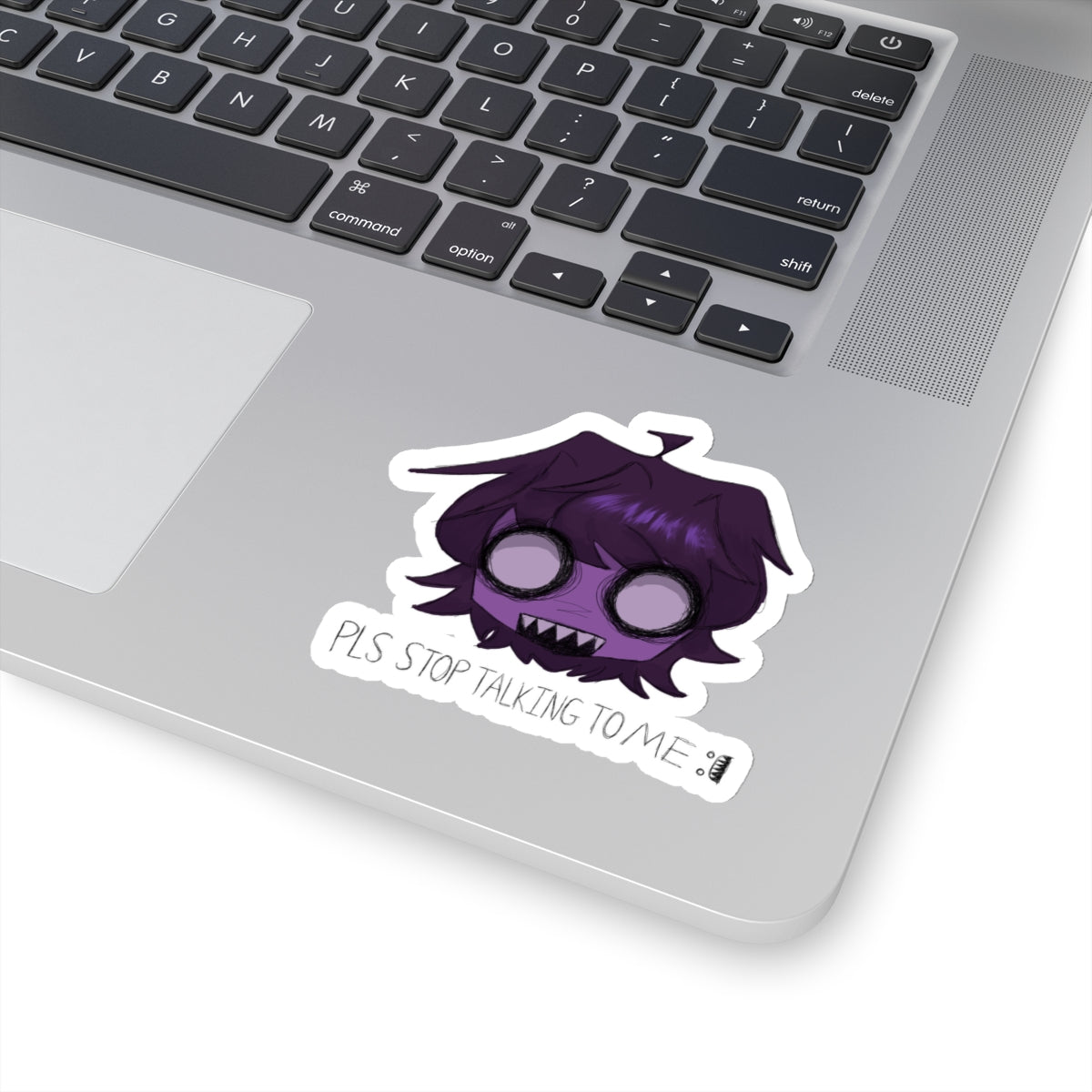 Crazy Head- Kiss Cut Sticker