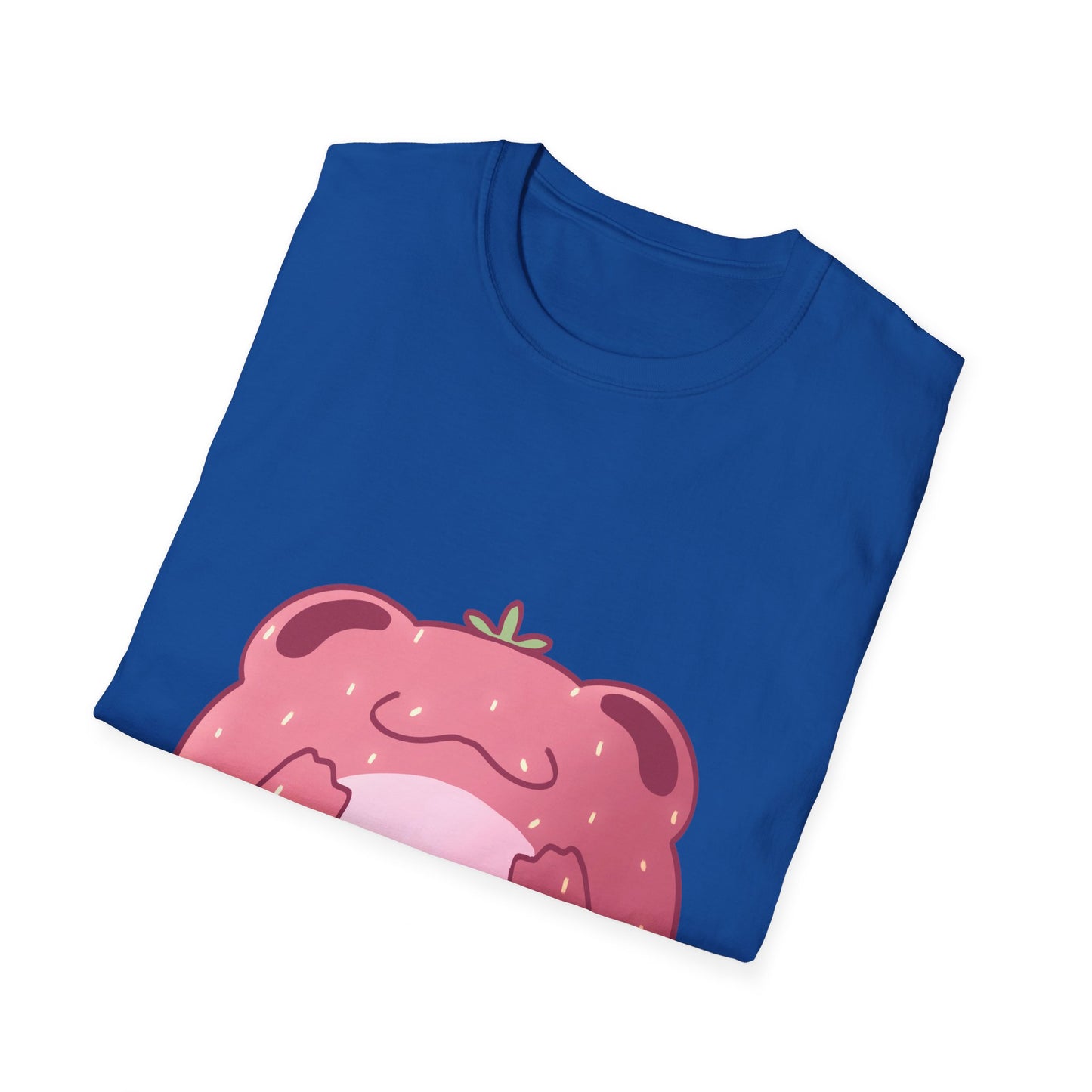 Strawberry Frog-Unisex Softstyle T-Shirt