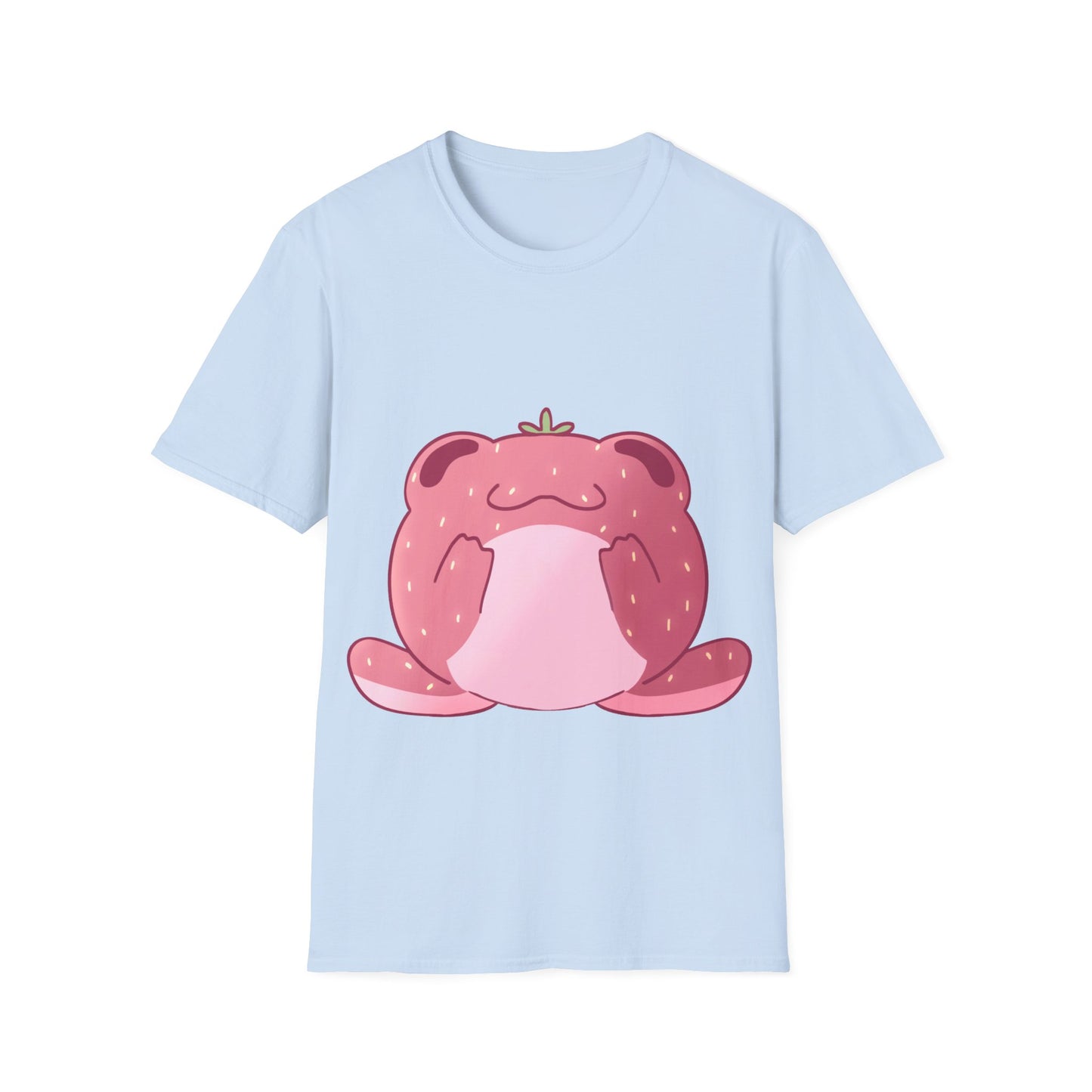 Strawberry Frog-Unisex Softstyle T-Shirt
