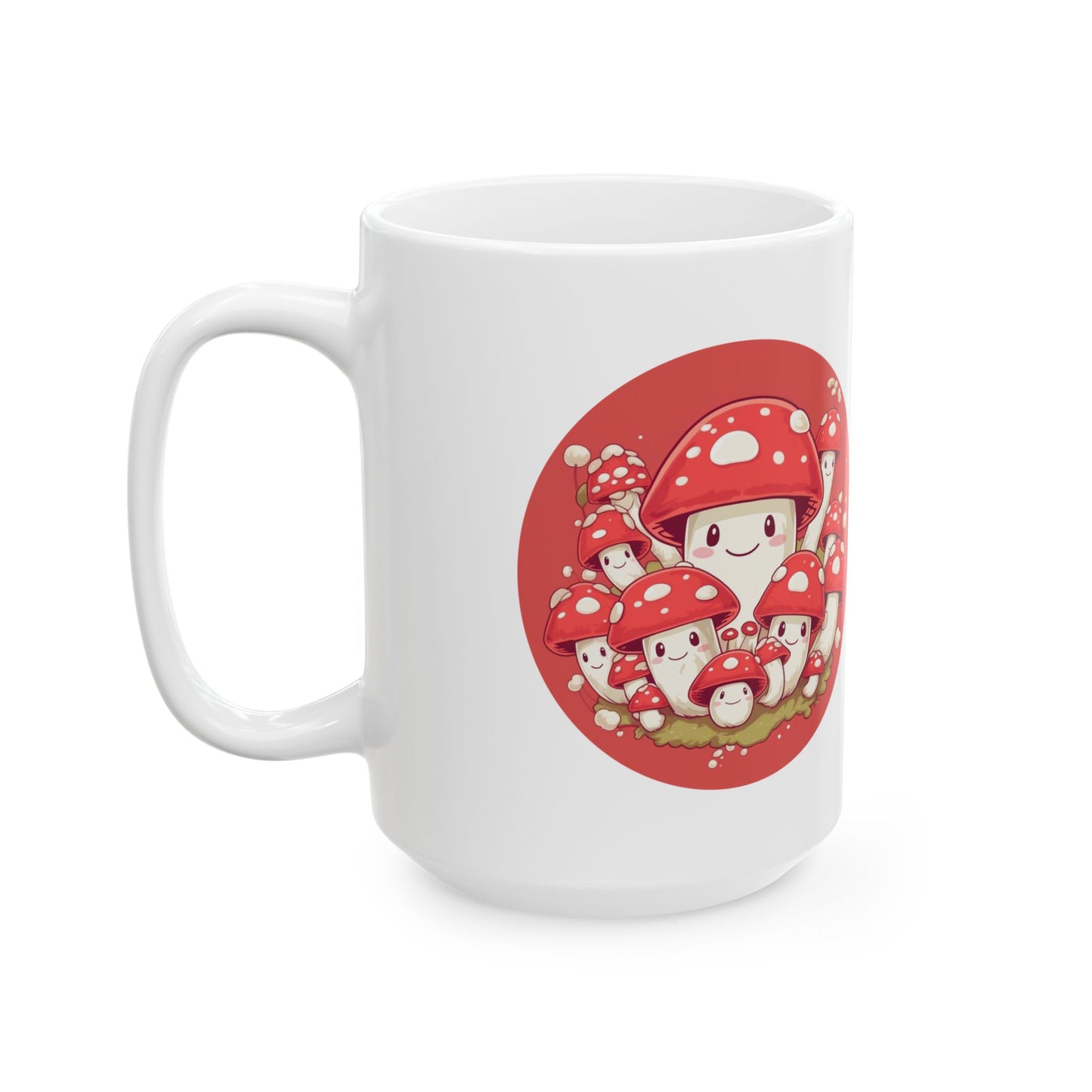 Cute mushrooms Ceramic Mug, (11oz, 15oz)