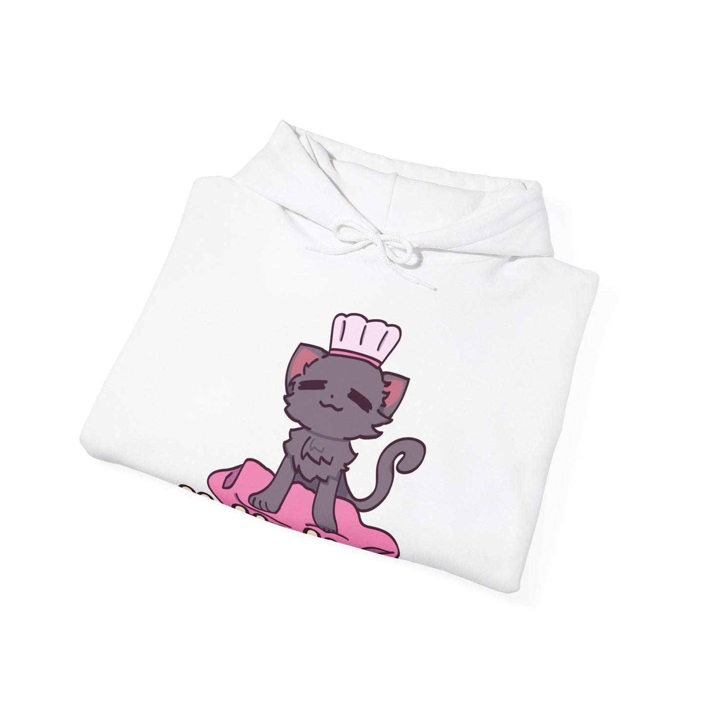 Makin' Biscuits- Grey. Unisex Heavy Blend™ Hooded Sweatshirt