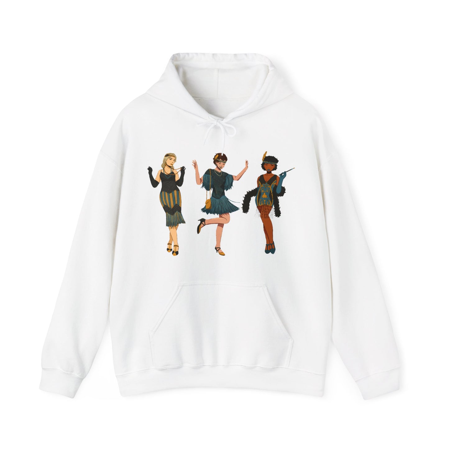 Flappers- Unisex Heavy Blend™ Hooded Sweatshirt