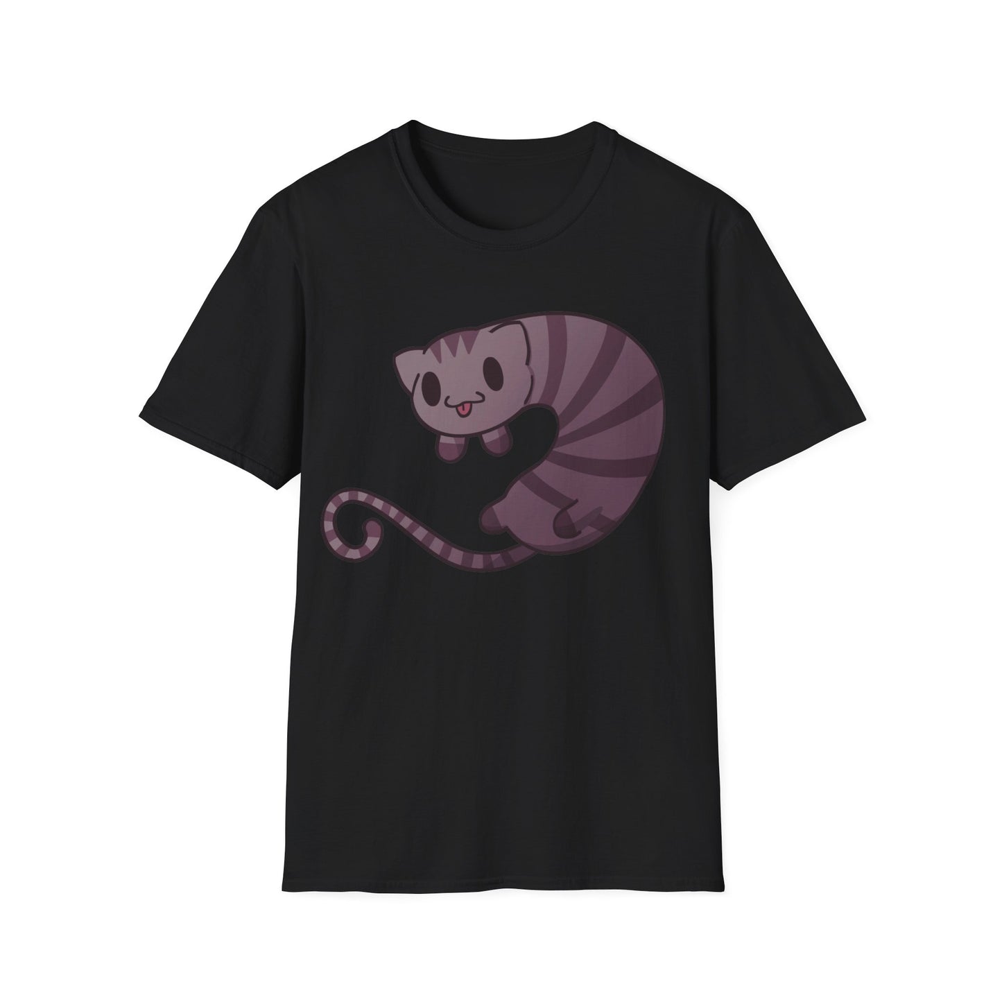 Long cat- Unisex Softstyle T-Shirt