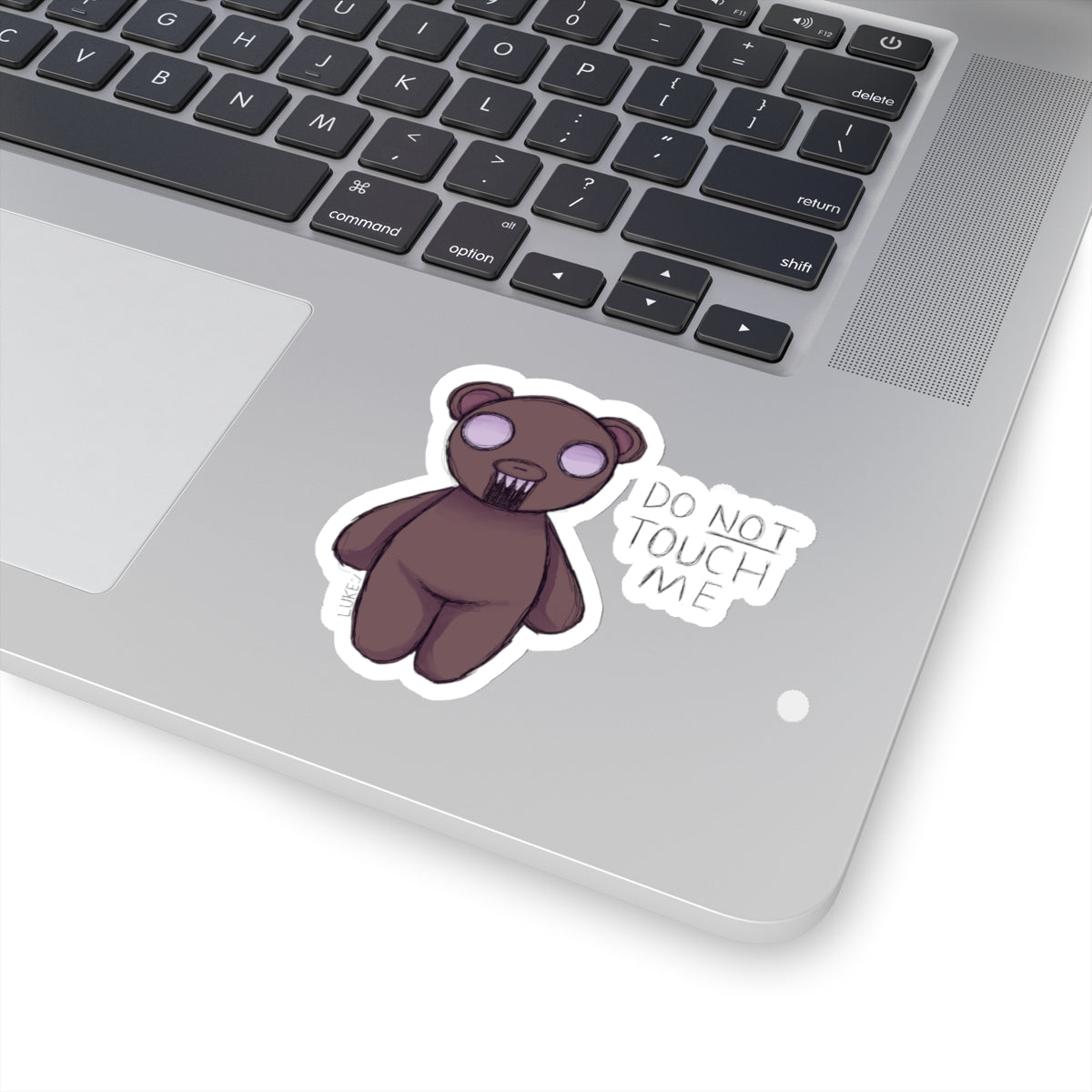 Scary Bear- Kiss Cut Sticker