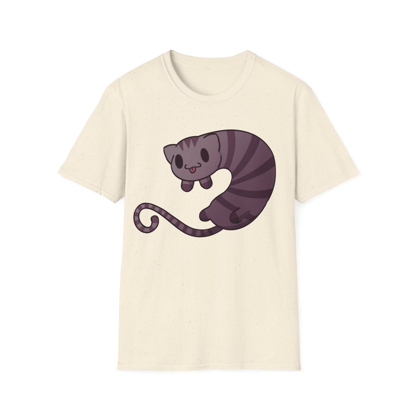 Long cat- Unisex Softstyle T-Shirt