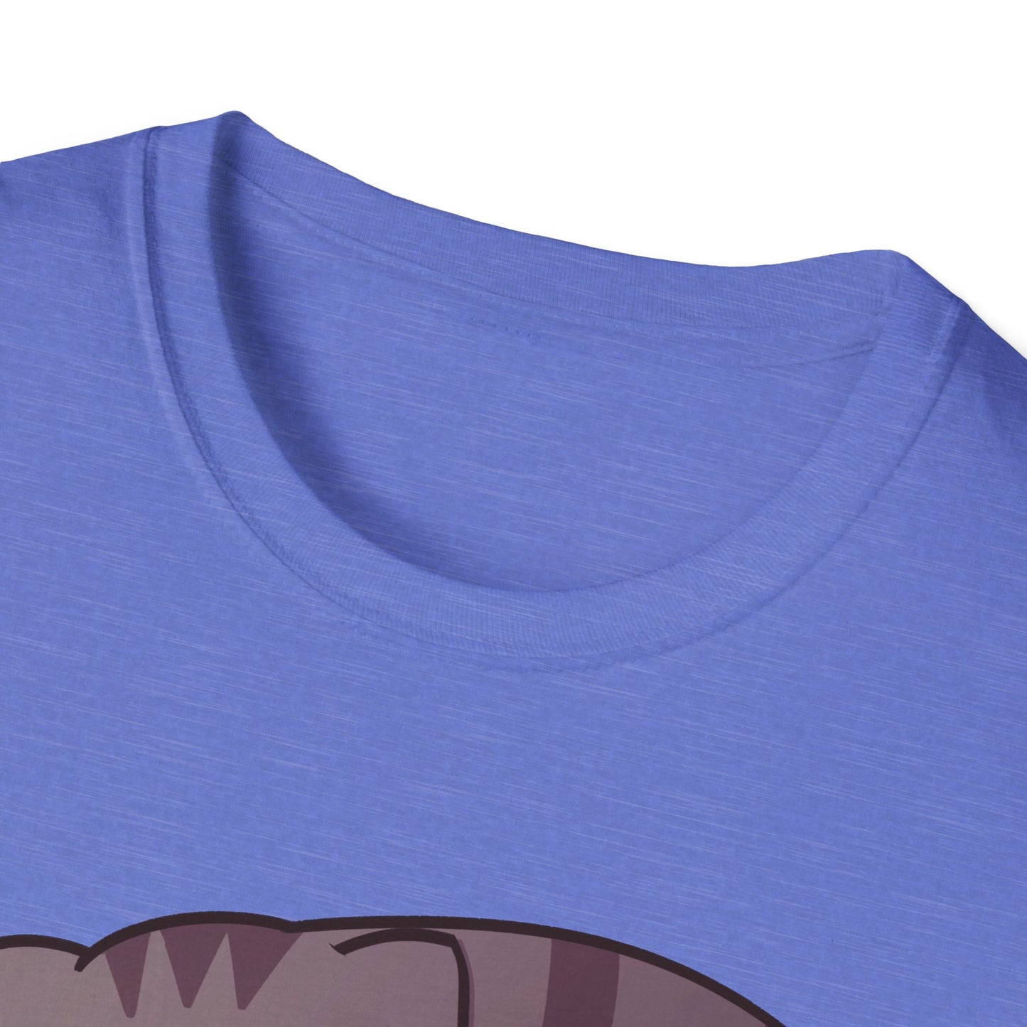 Long cat- Unisex Softstyle T-Shirt