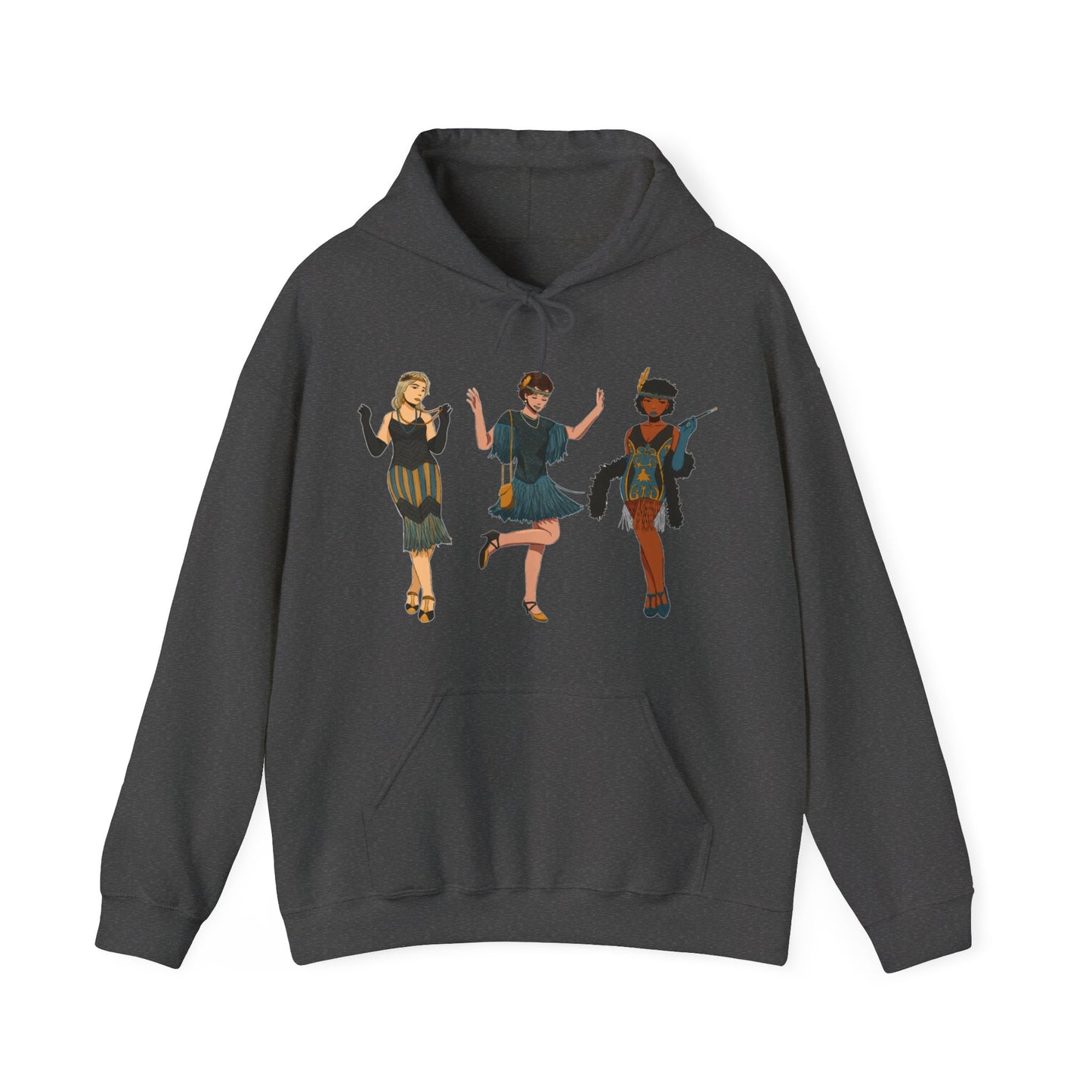 Flappers- Unisex Heavy Blend™ Hooded Sweatshirt