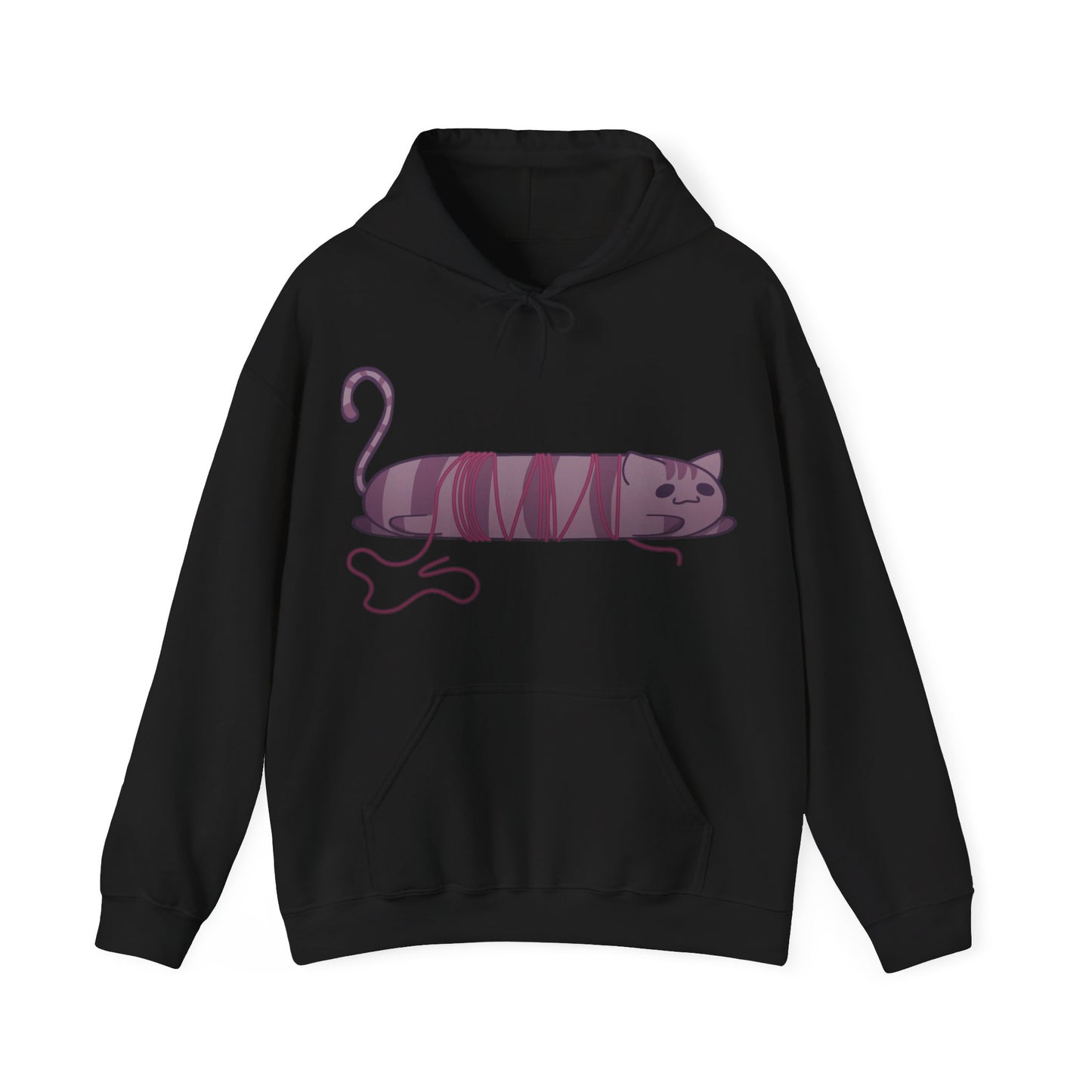 Longcat with string. Unisex Heavy Blend™ Hooded Sweatshirt
