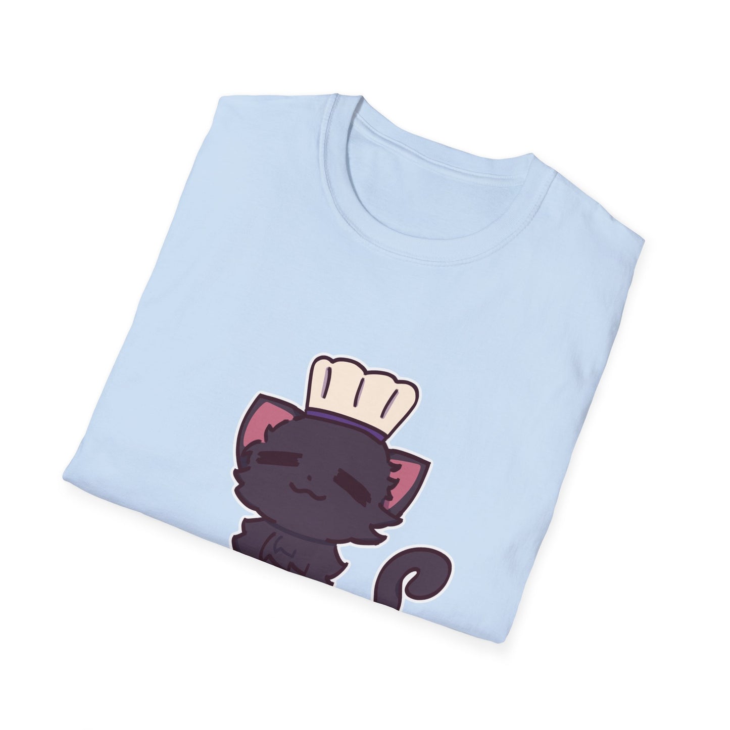 Makin' Biscuits- Black. Unisex Softstyle T-Shirt