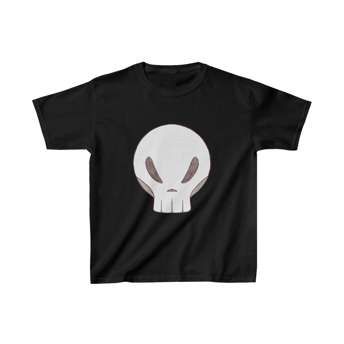 White Skull-Kids Heavy Cotton™ Tee