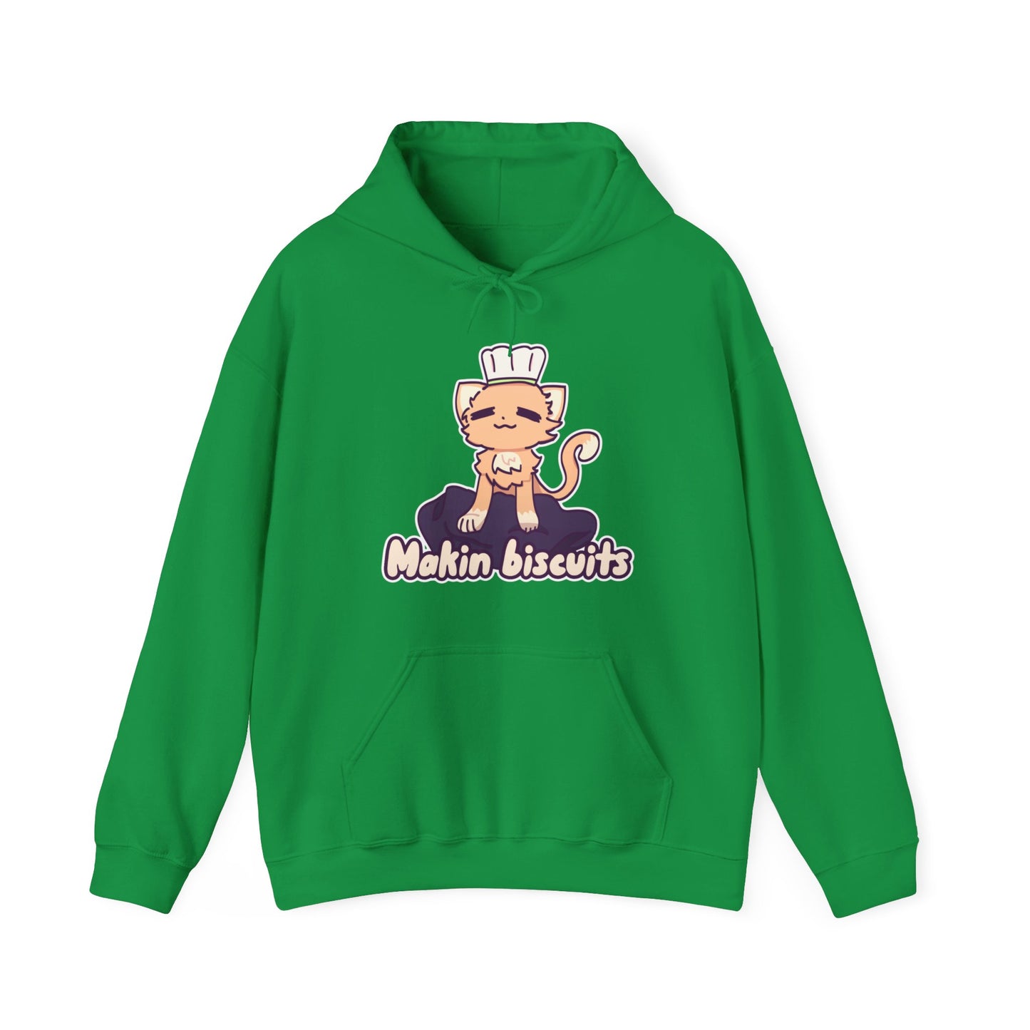 Makin' Biscuits- Orange- Unisex Heavy Blend™ Hooded Sweatshirt