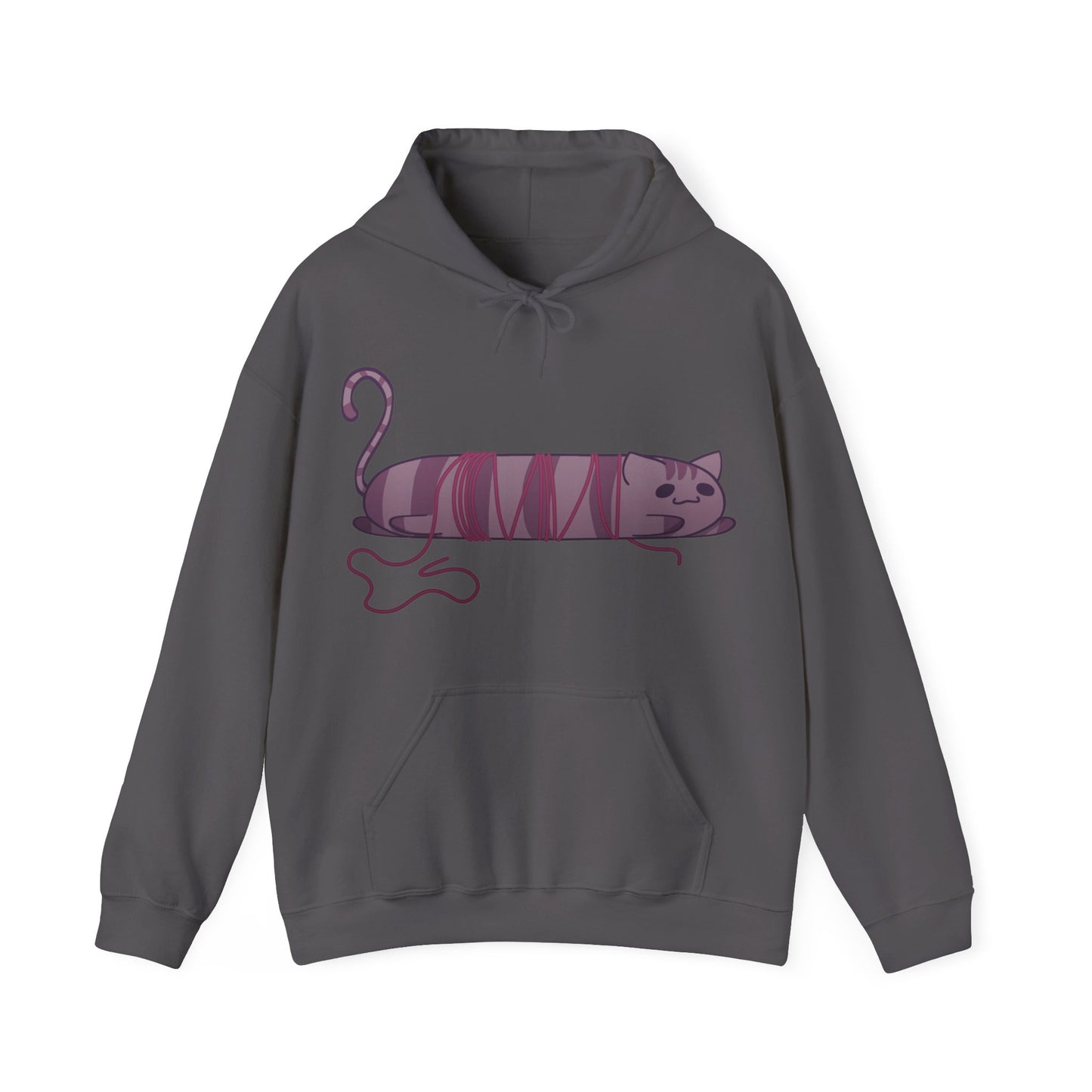 Longcat with string. Unisex Heavy Blend™ Hooded Sweatshirt