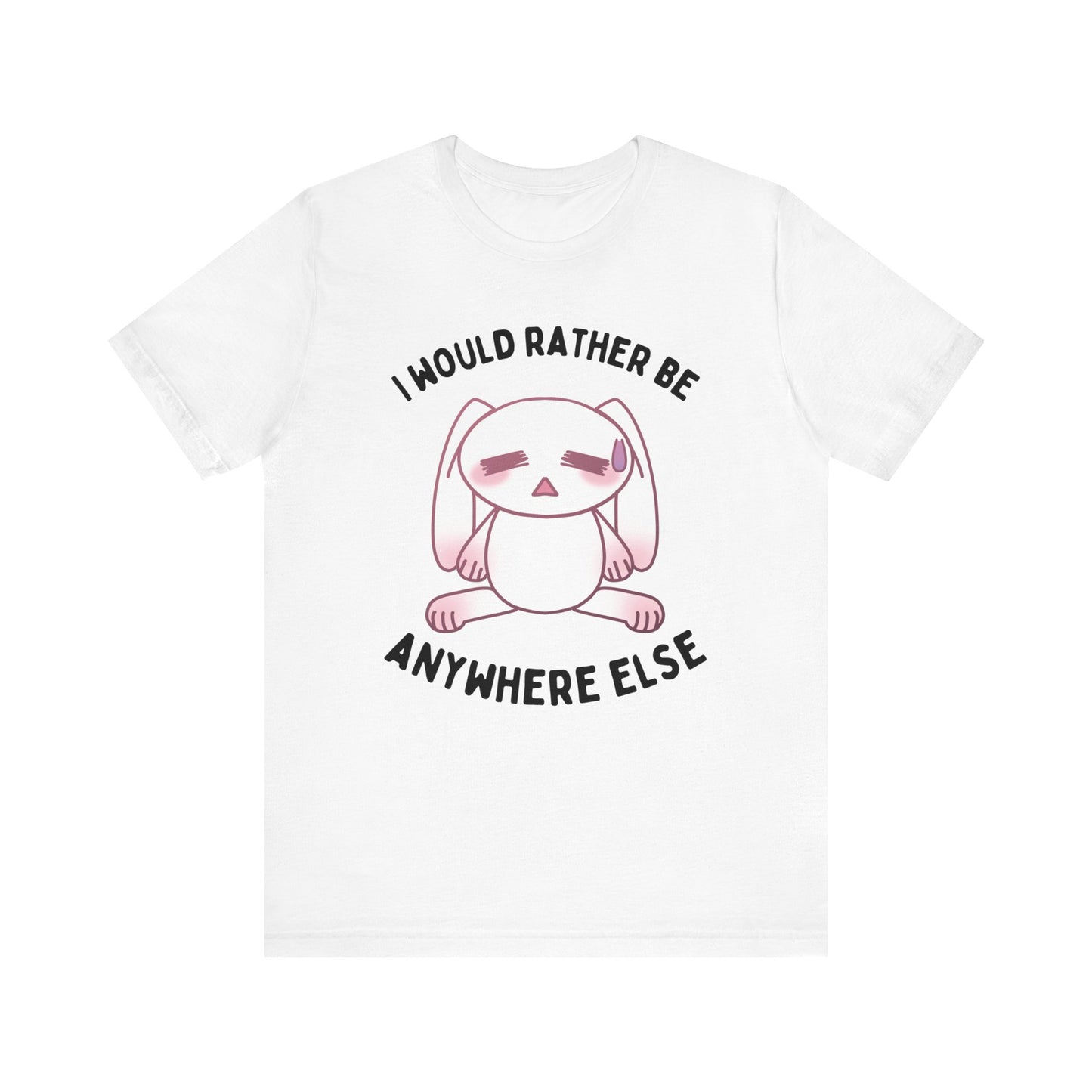Nervous Rabbit-Unisex Jersey Short Sleeve Tee