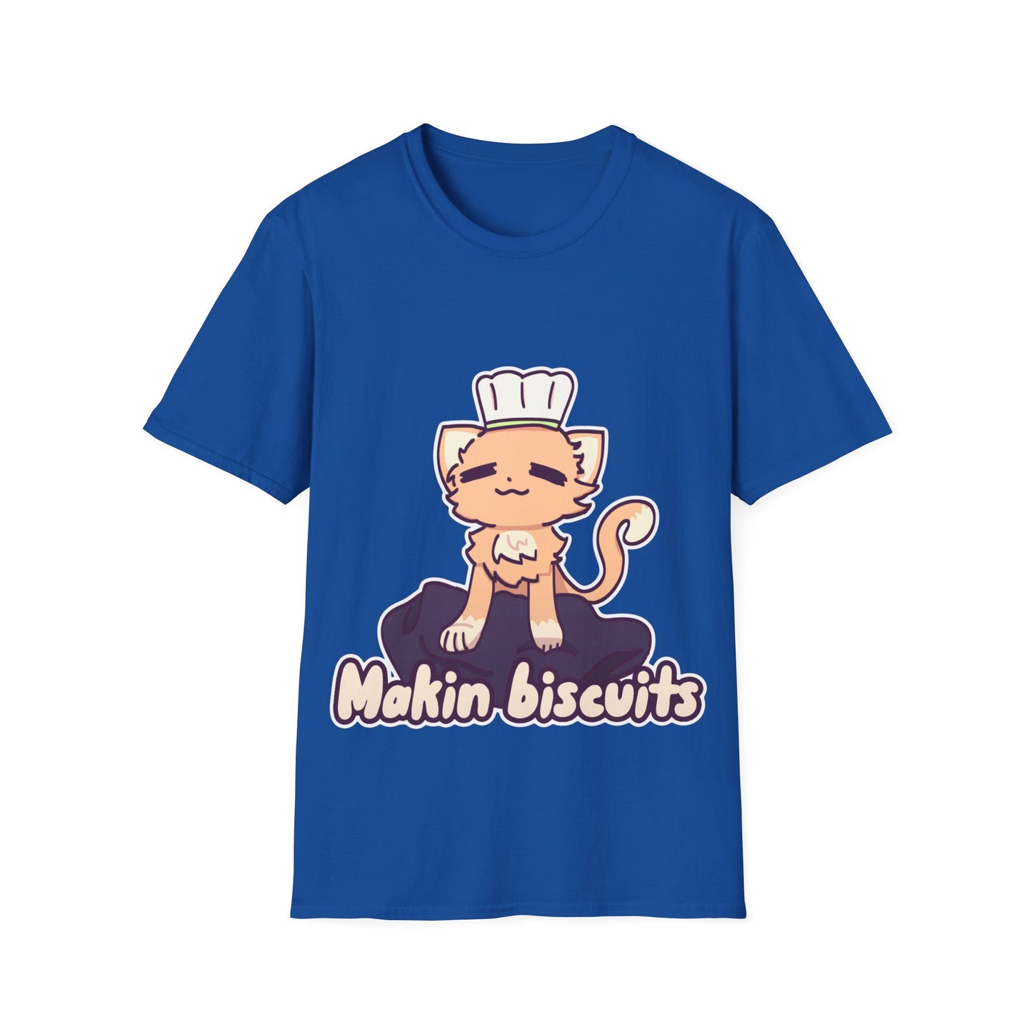 Makin' Biscuits- Orange. Unisex Softstyle T-Shirt