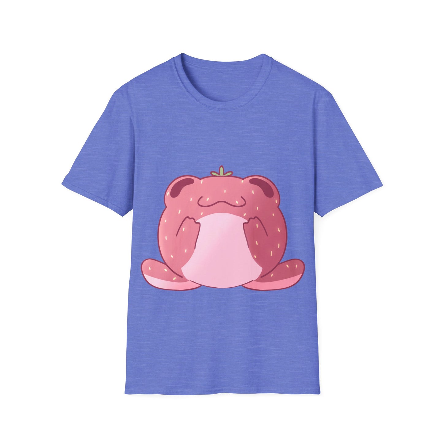 Strawberry Frog-Unisex Softstyle T-Shirt