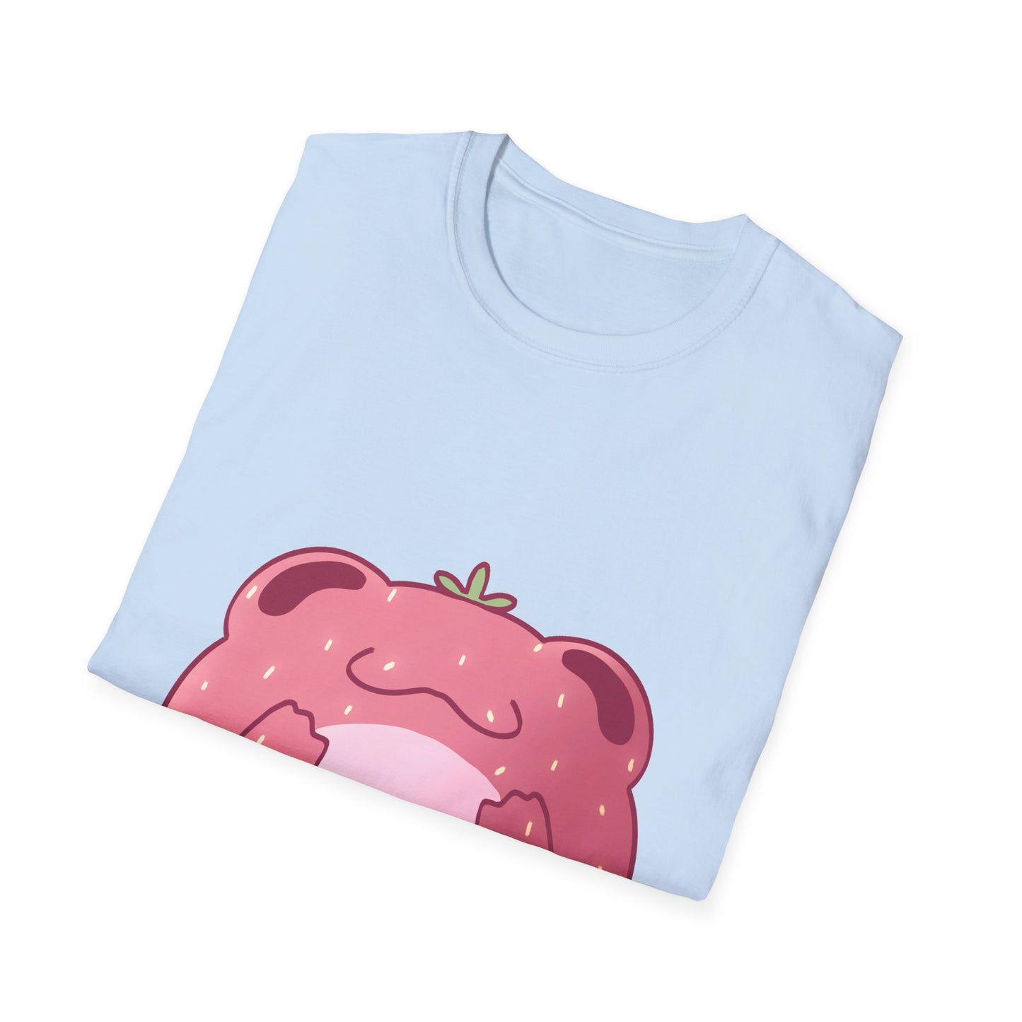 Strawberry Frog-Unisex Softstyle T-Shirt