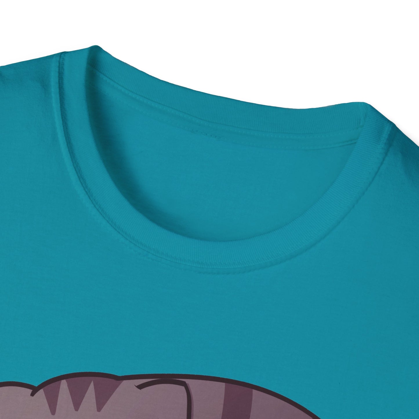 Long cat- Unisex Softstyle T-Shirt