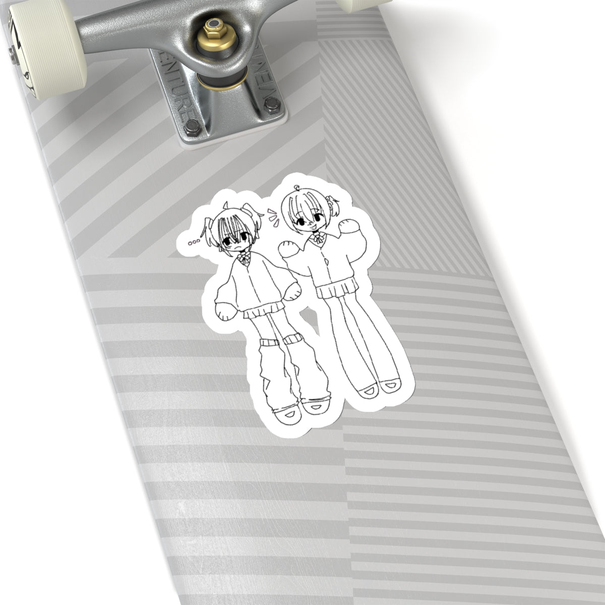 Twins Kiss-Cut Stickers