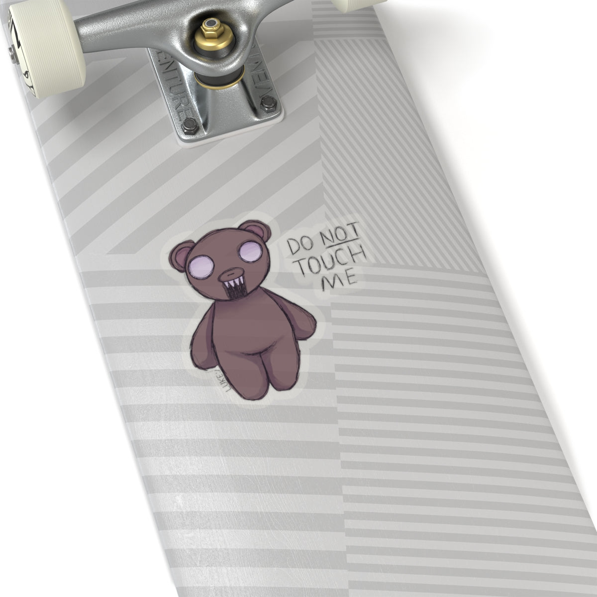 Scary Bear- Kiss Cut Sticker
