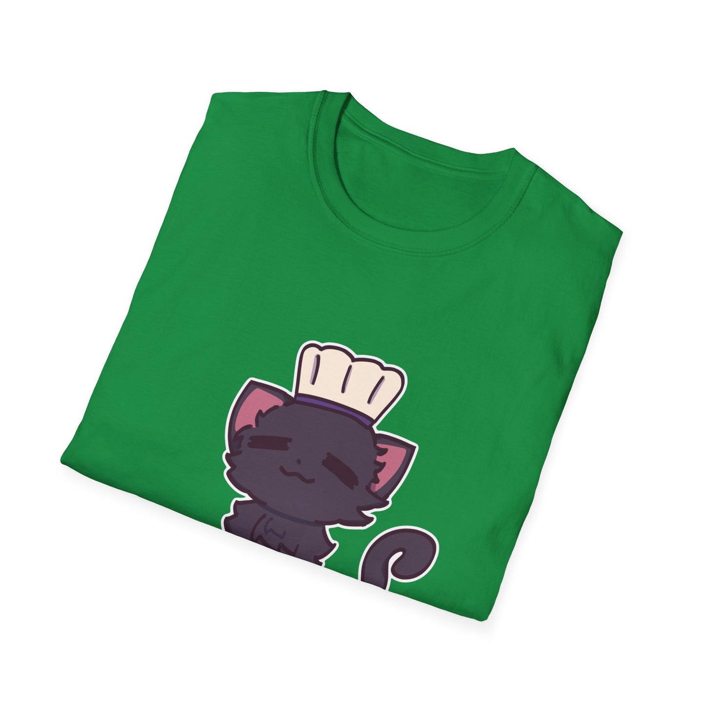 Makin' Biscuits- Black. Unisex Softstyle T-Shirt