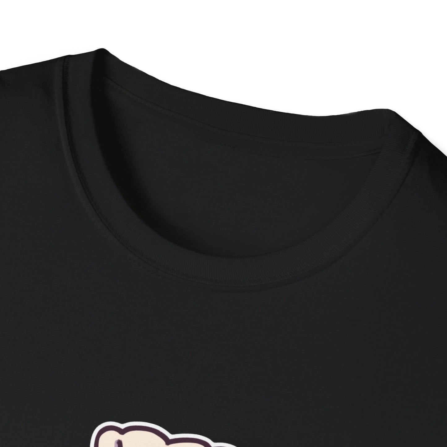 Makin' Biscuits- Black. Unisex Softstyle T-Shirt