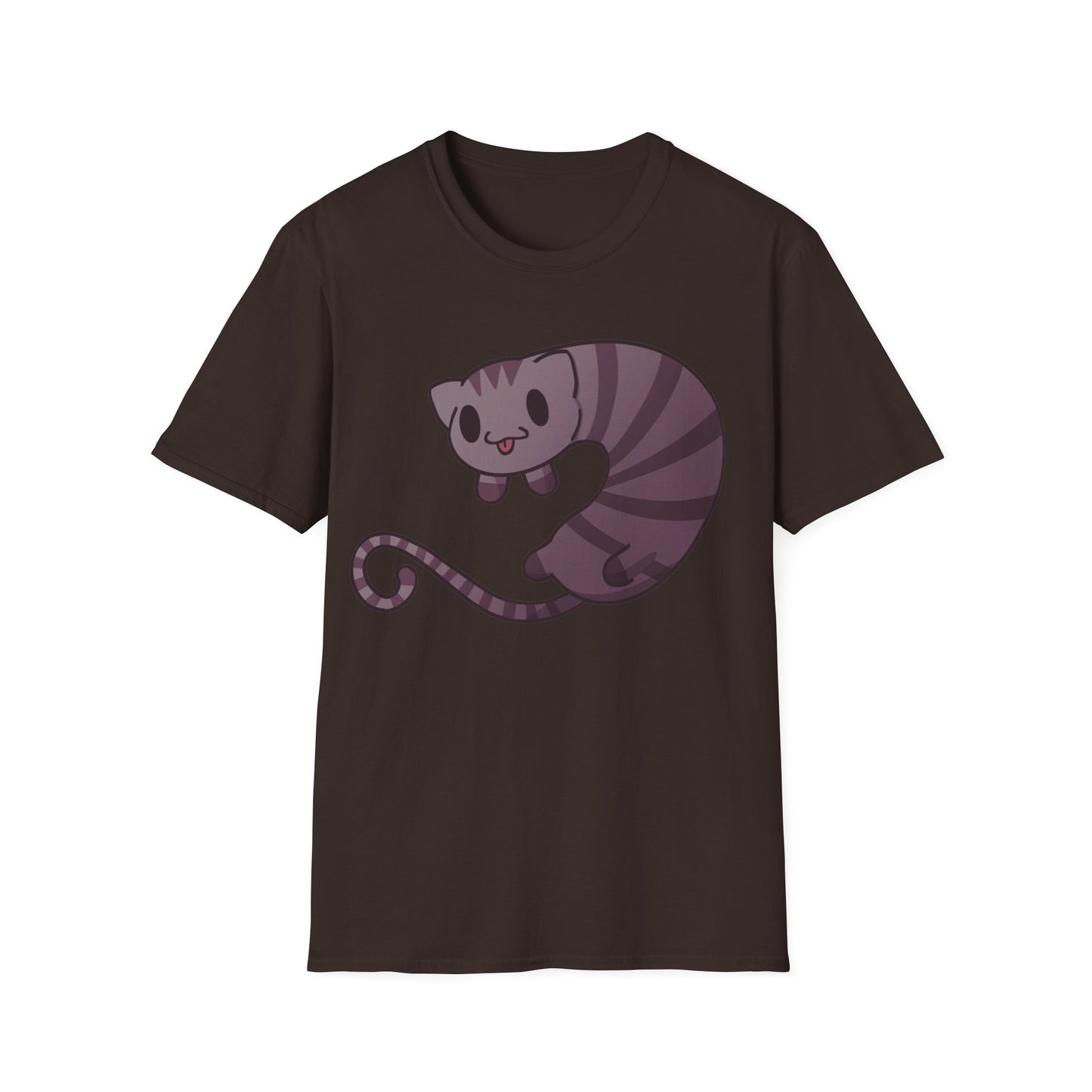 Long cat- Unisex Softstyle T-Shirt