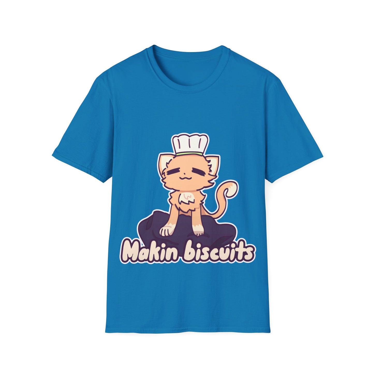 Makin' Biscuits- Orange. Unisex Softstyle T-Shirt