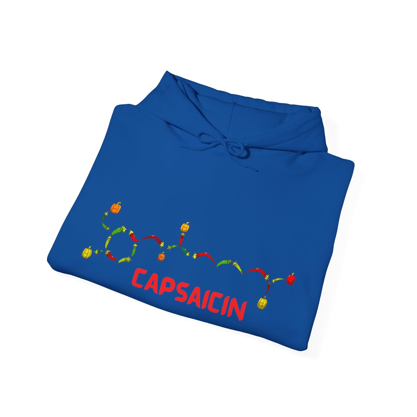 Capsaicin Chillies. Unisex Heavy Blend™ Hooded Sweatshirt