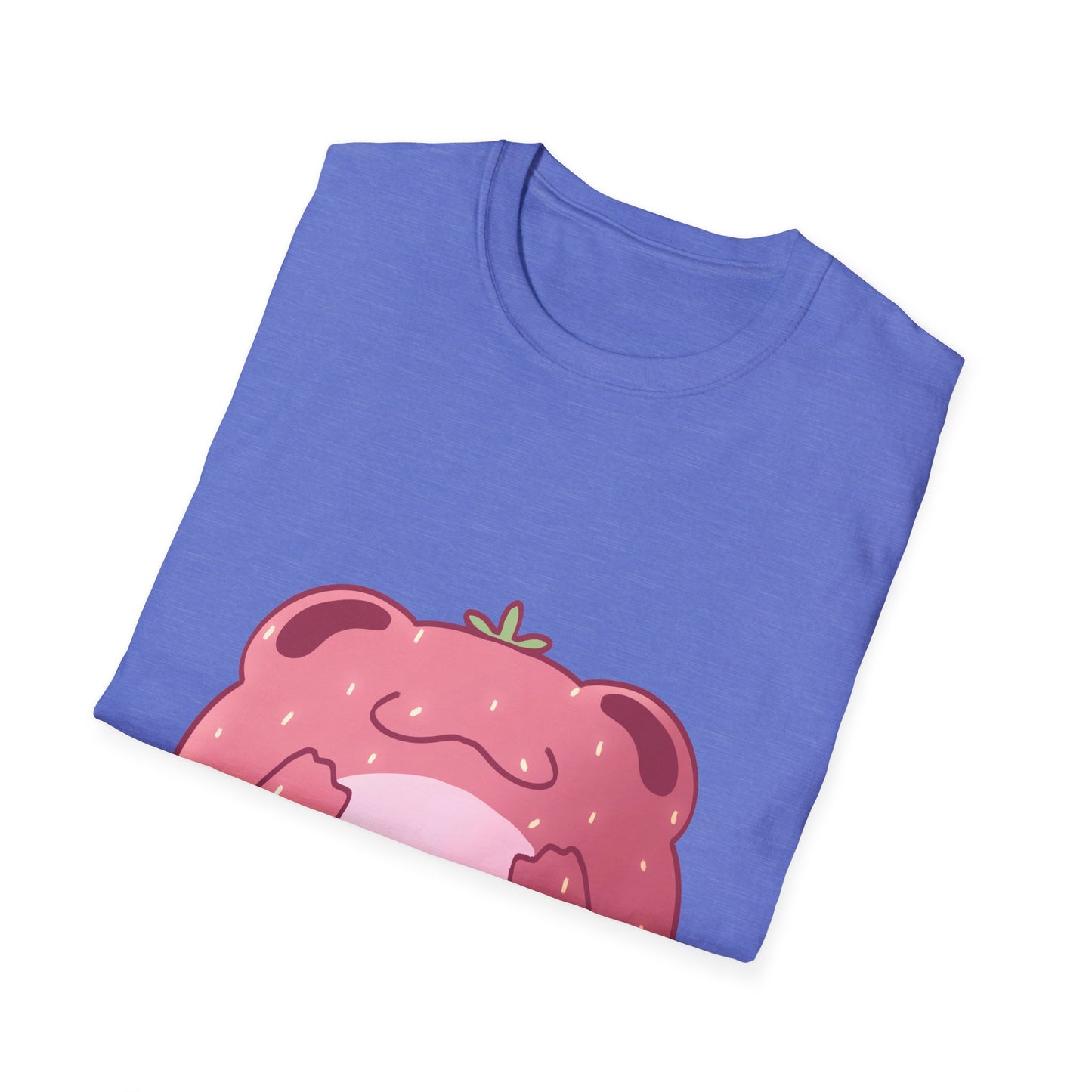 Strawberry Frog-Unisex Softstyle T-Shirt