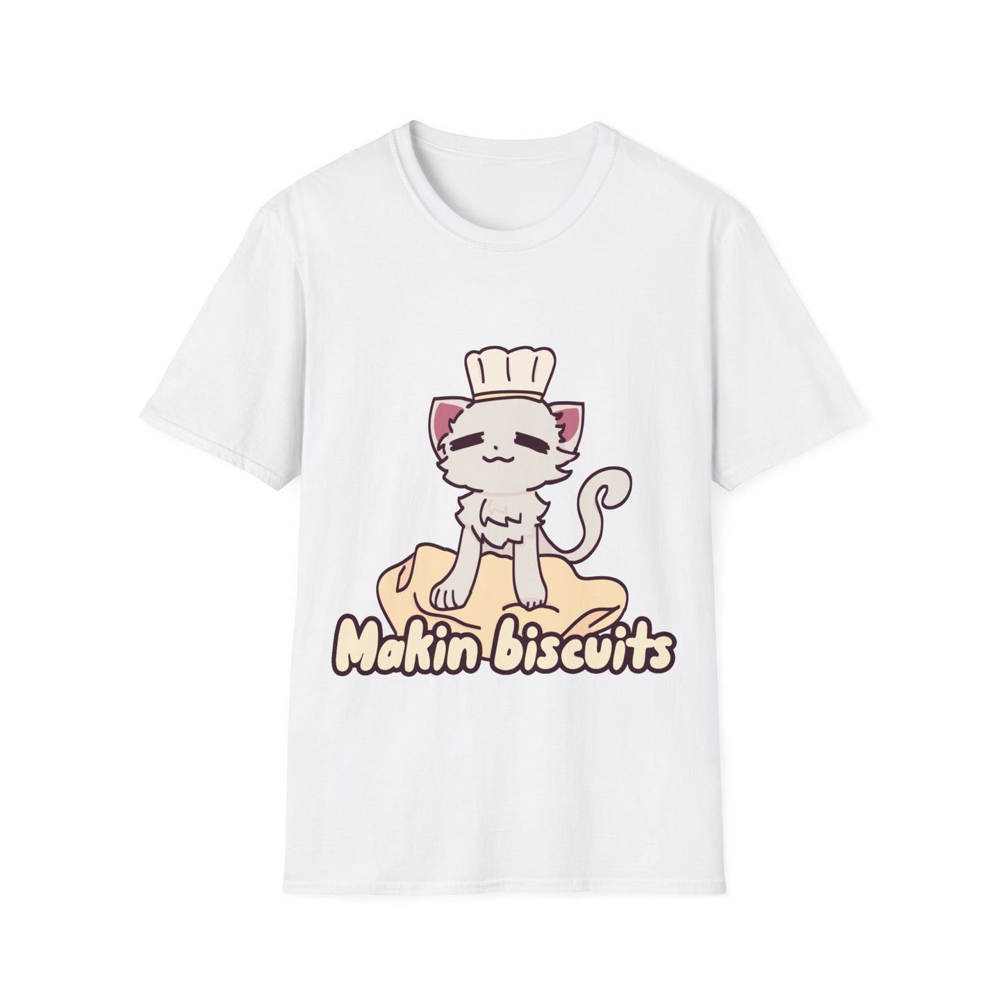 Making Biscuits-Cream. Unisex Softstyle T-Shirt