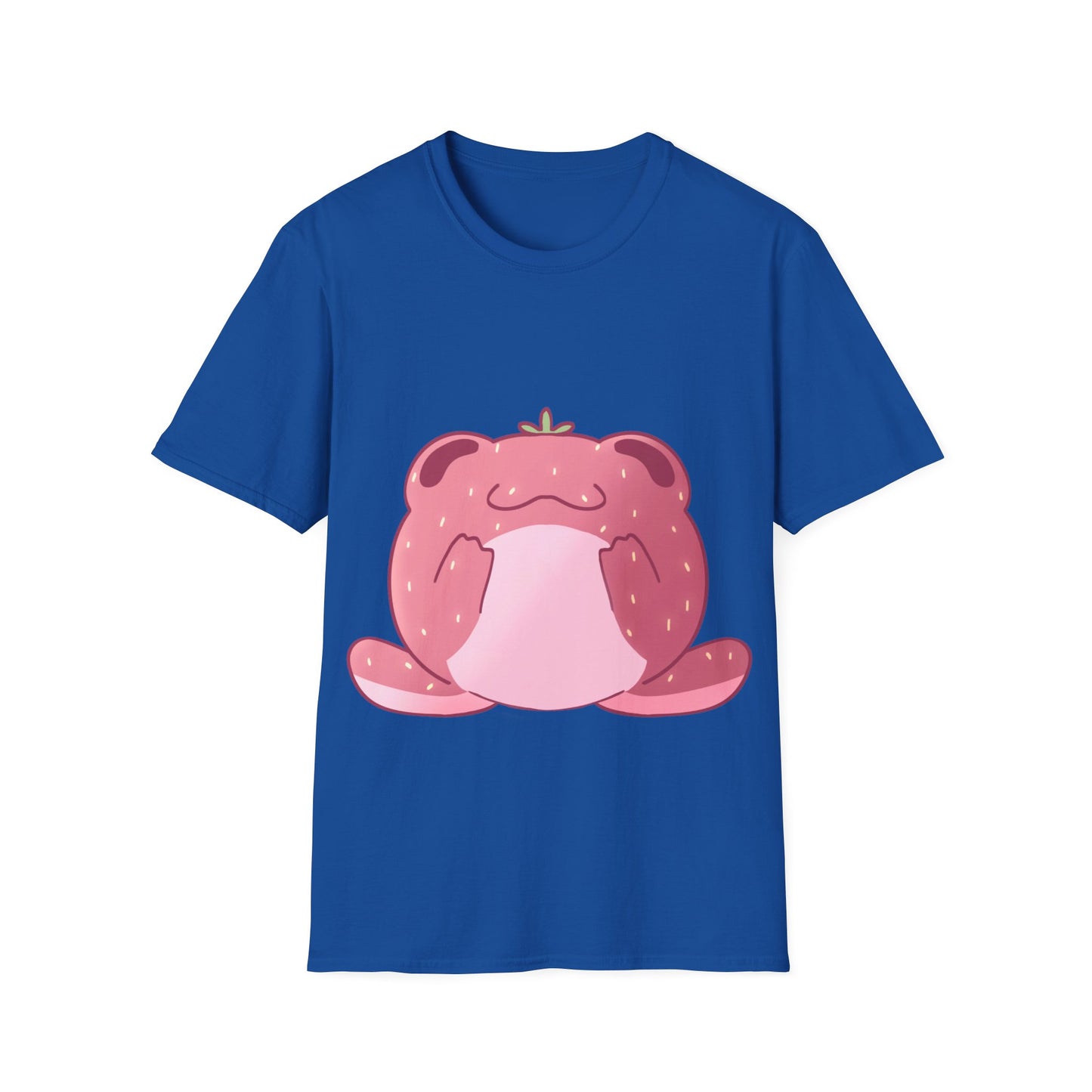 Strawberry Frog-Unisex Softstyle T-Shirt