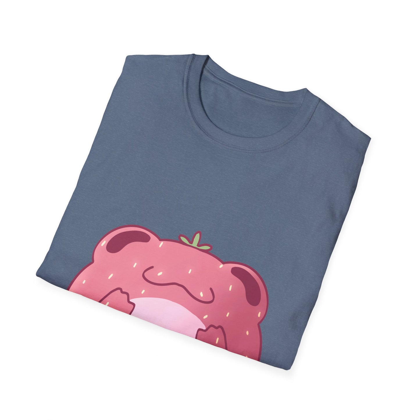 Strawberry Frog-Unisex Softstyle T-Shirt